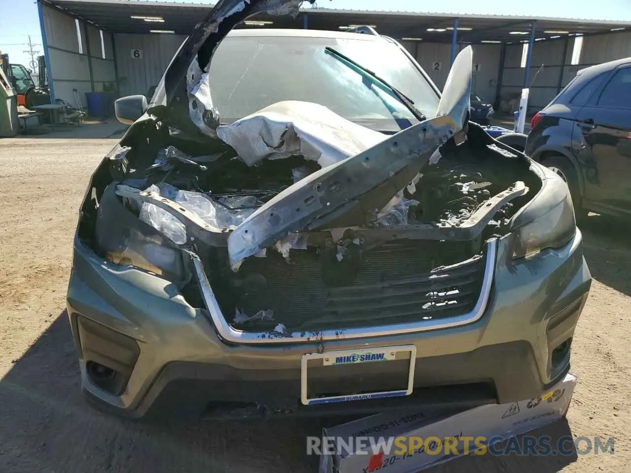5 Photograph of a damaged car JF2SKADC0MH431329 SUBARU FORESTER 2021