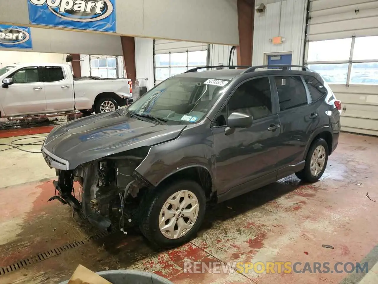 1 Фотография поврежденного автомобиля JF2SKADC0MH467697 SUBARU FORESTER 2021