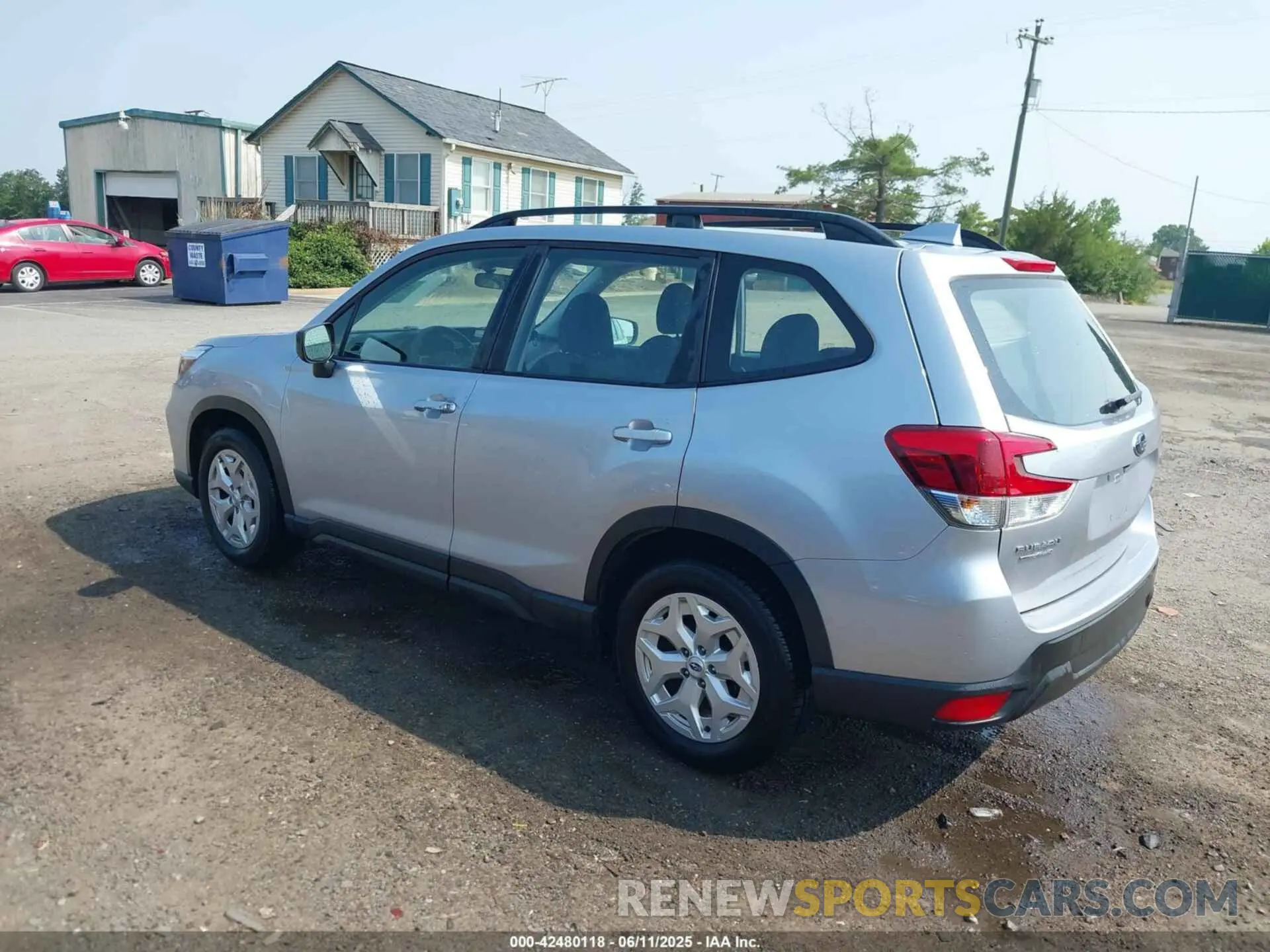 3 Фотография поврежденного автомобиля JF2SKADC2MH487823 SUBARU FORESTER 2021