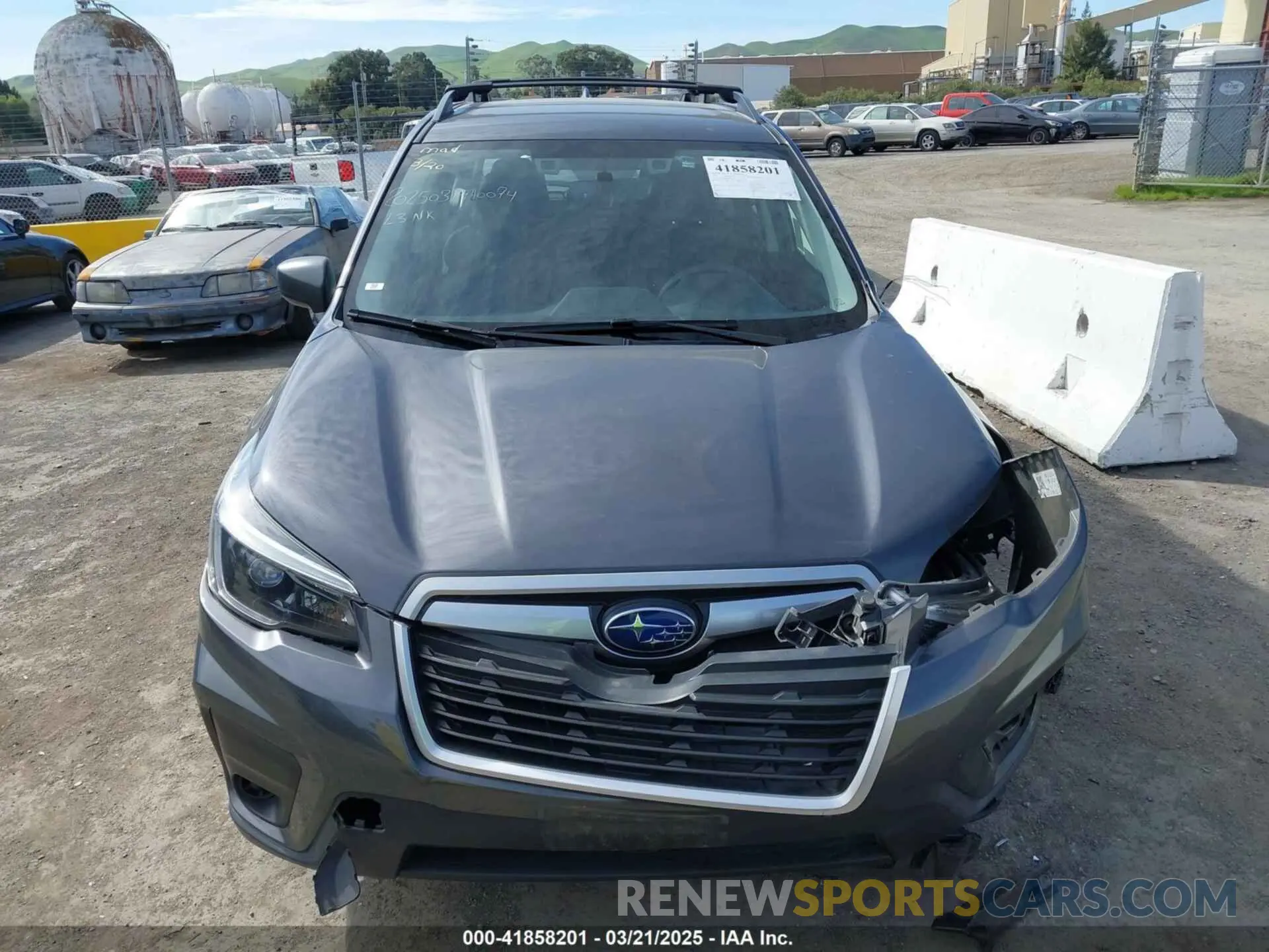 11 Фотография поврежденного автомобиля JF2SKADC3MH404559 SUBARU FORESTER 2021