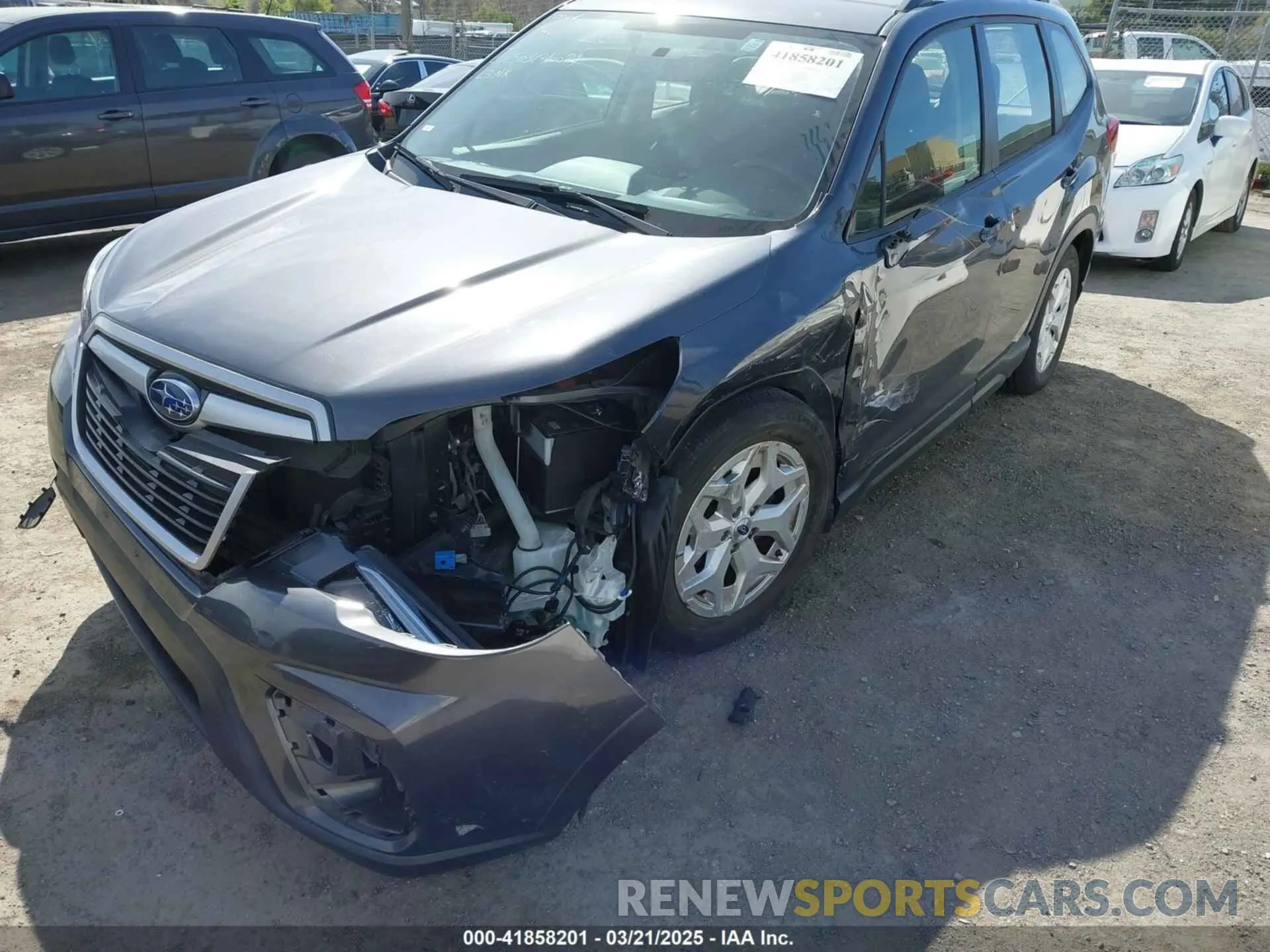 6 Фотография поврежденного автомобиля JF2SKADC3MH404559 SUBARU FORESTER 2021
