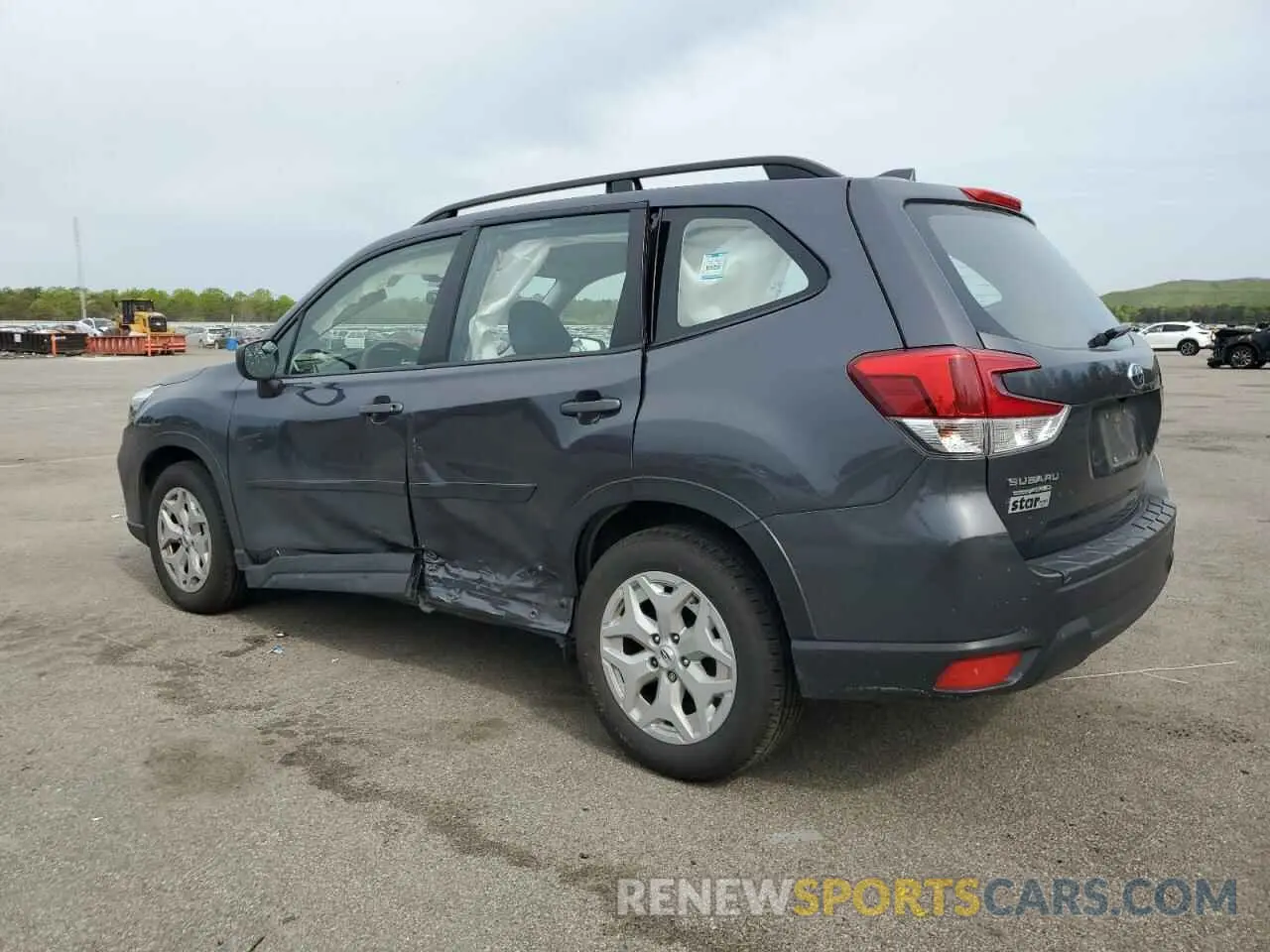 2 Фотография поврежденного автомобиля JF2SKADC5MH419242 SUBARU FORESTER 2021