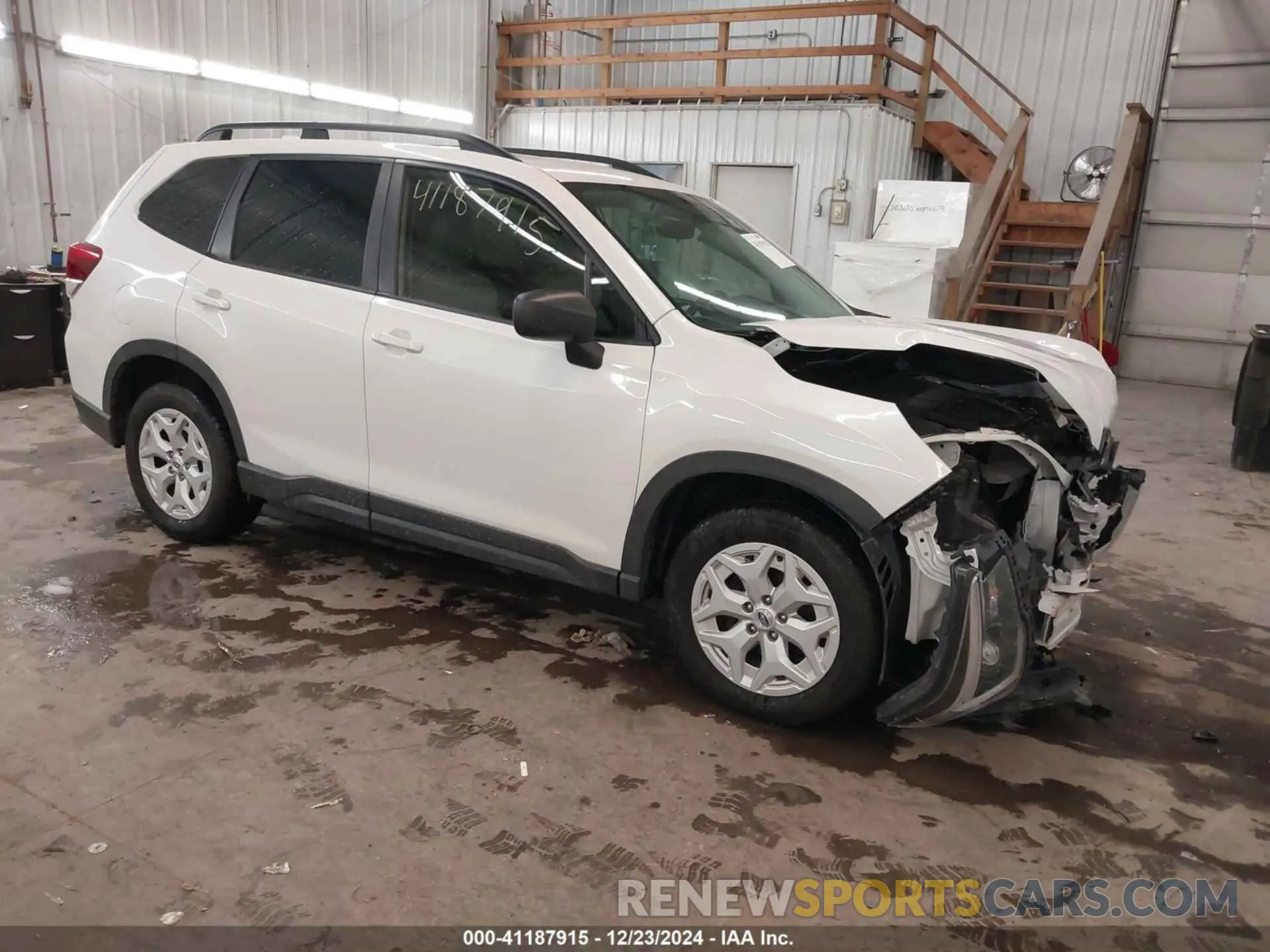 1 Photograph of a damaged car JF2SKADC5MH547545 SUBARU FORESTER 2021