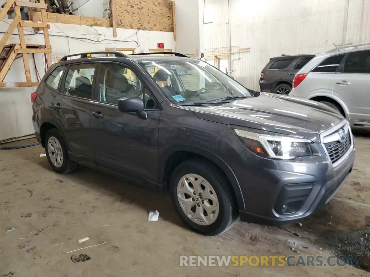 4 Photograph of a damaged car JF2SKADC6MH484732 SUBARU FORESTER 2021