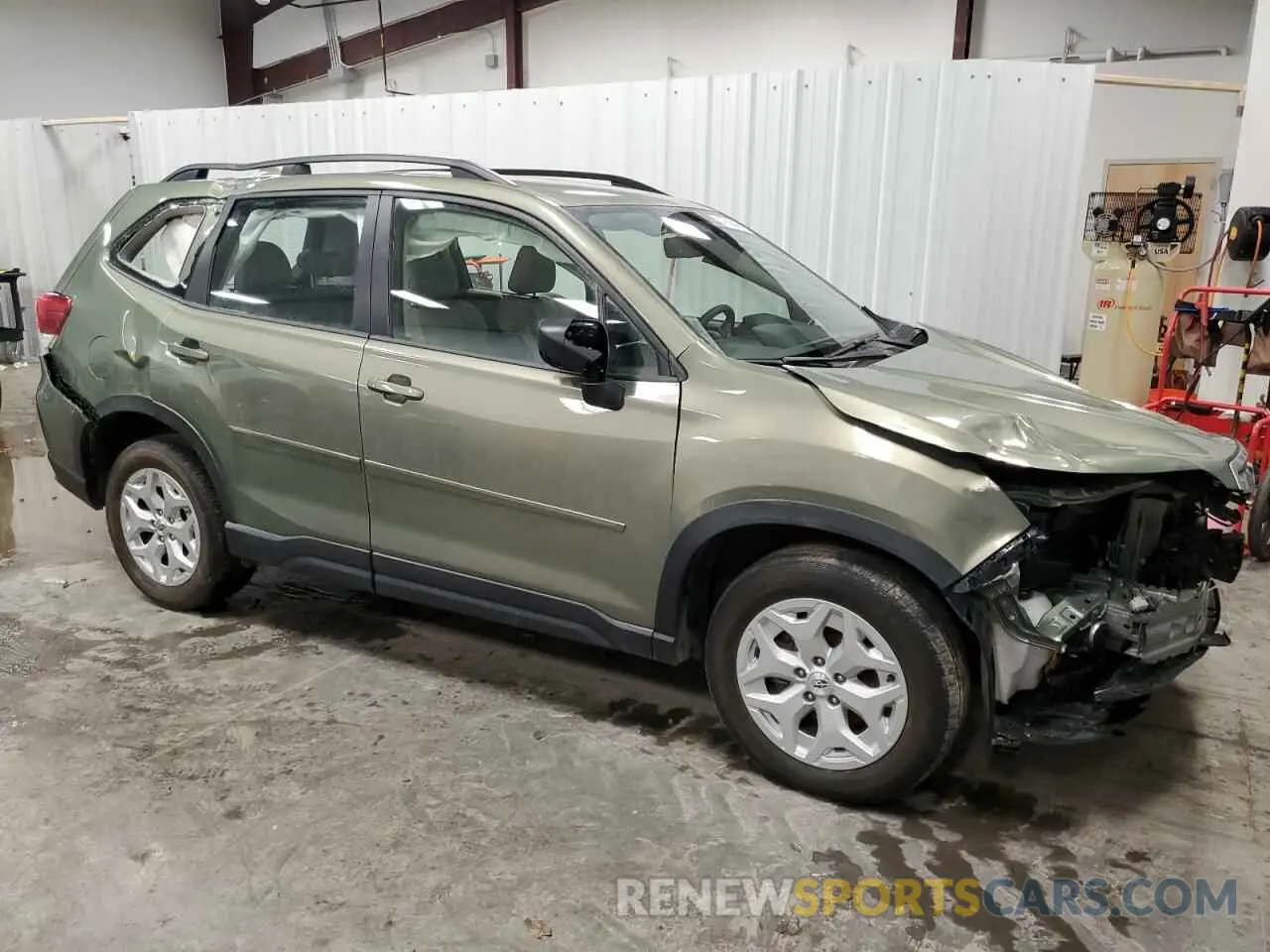 4 Photograph of a damaged car JF2SKADC7MH589148 SUBARU FORESTER 2021