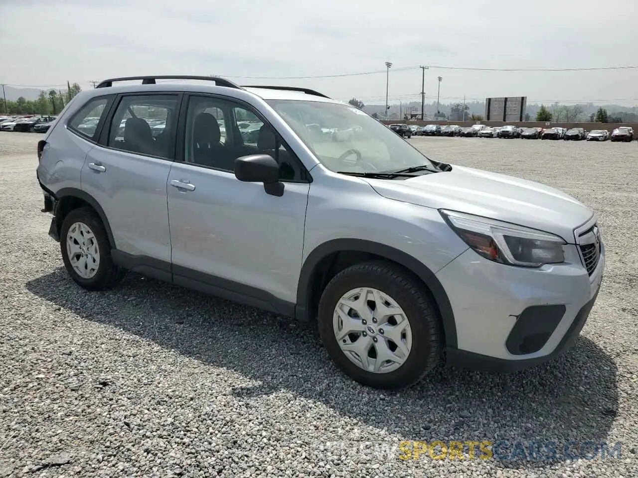 4 Фотография поврежденного автомобиля JF2SKADC9MH470811 SUBARU FORESTER 2021