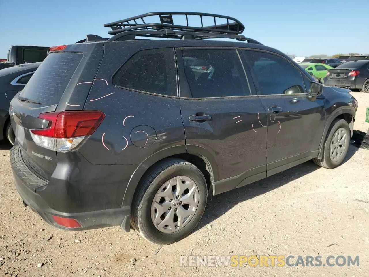 3 Photograph of a damaged car JF2SKADCXMH580475 SUBARU FORESTER 2021