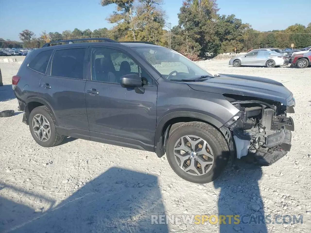 4 Фотография поврежденного автомобиля JF2SKAFC0MH478213 SUBARU FORESTER 2021