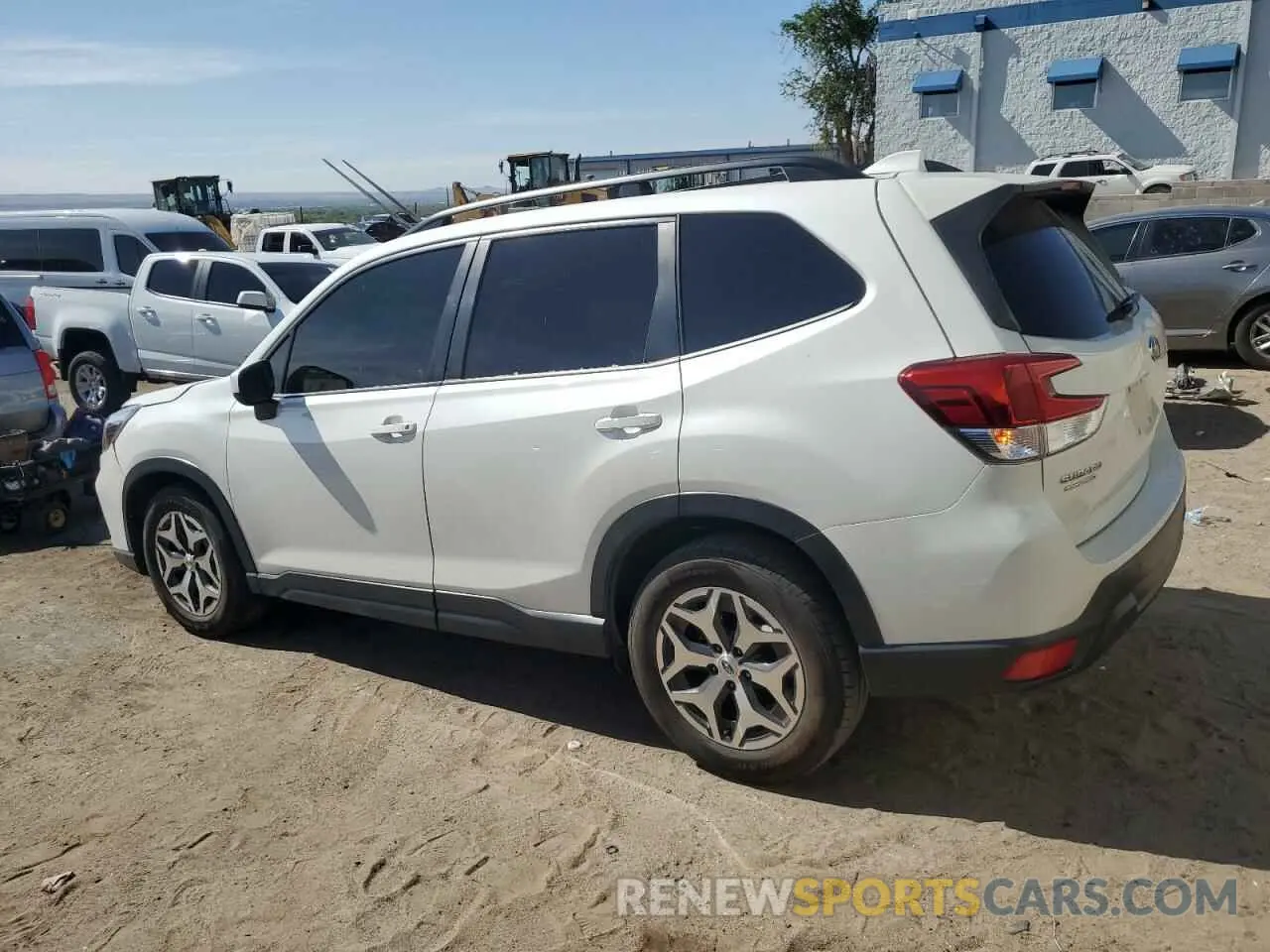 2 Photograph of a damaged car JF2SKAFC0MH503417 SUBARU FORESTER 2021