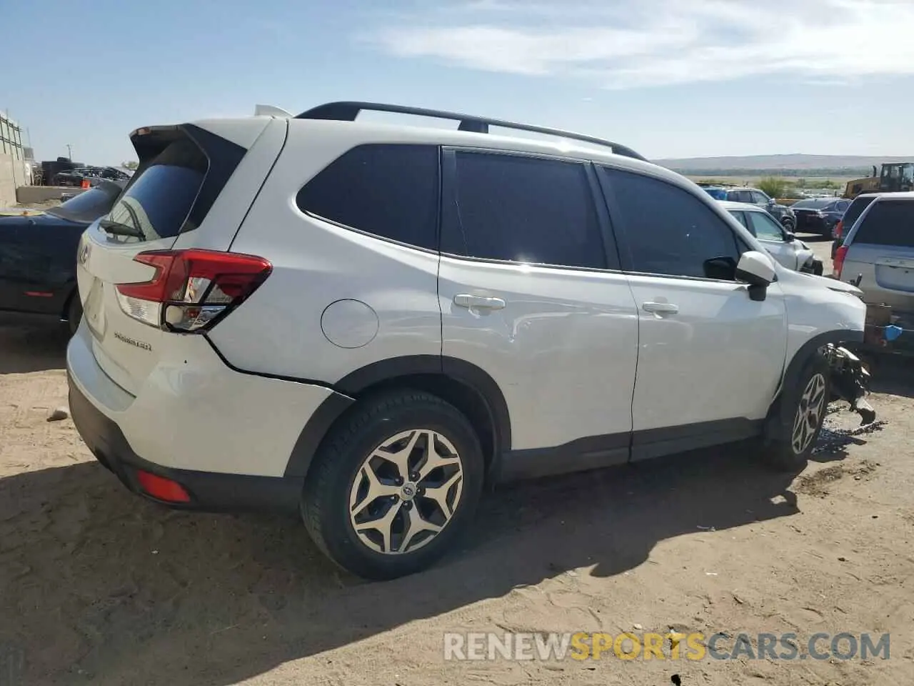 3 Photograph of a damaged car JF2SKAFC0MH503417 SUBARU FORESTER 2021