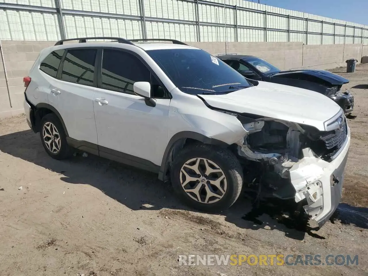 4 Photograph of a damaged car JF2SKAFC0MH503417 SUBARU FORESTER 2021