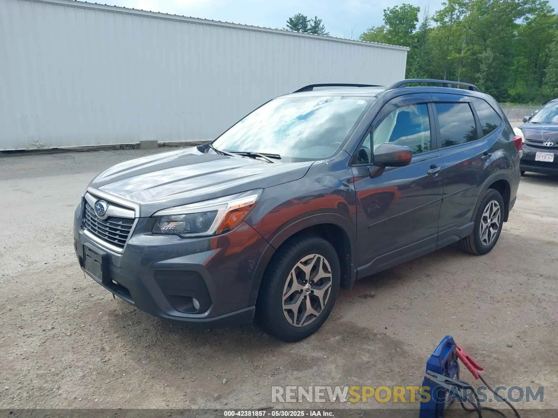 2 Фотография поврежденного автомобиля JF2SKAFC0MH593023 SUBARU FORESTER 2021