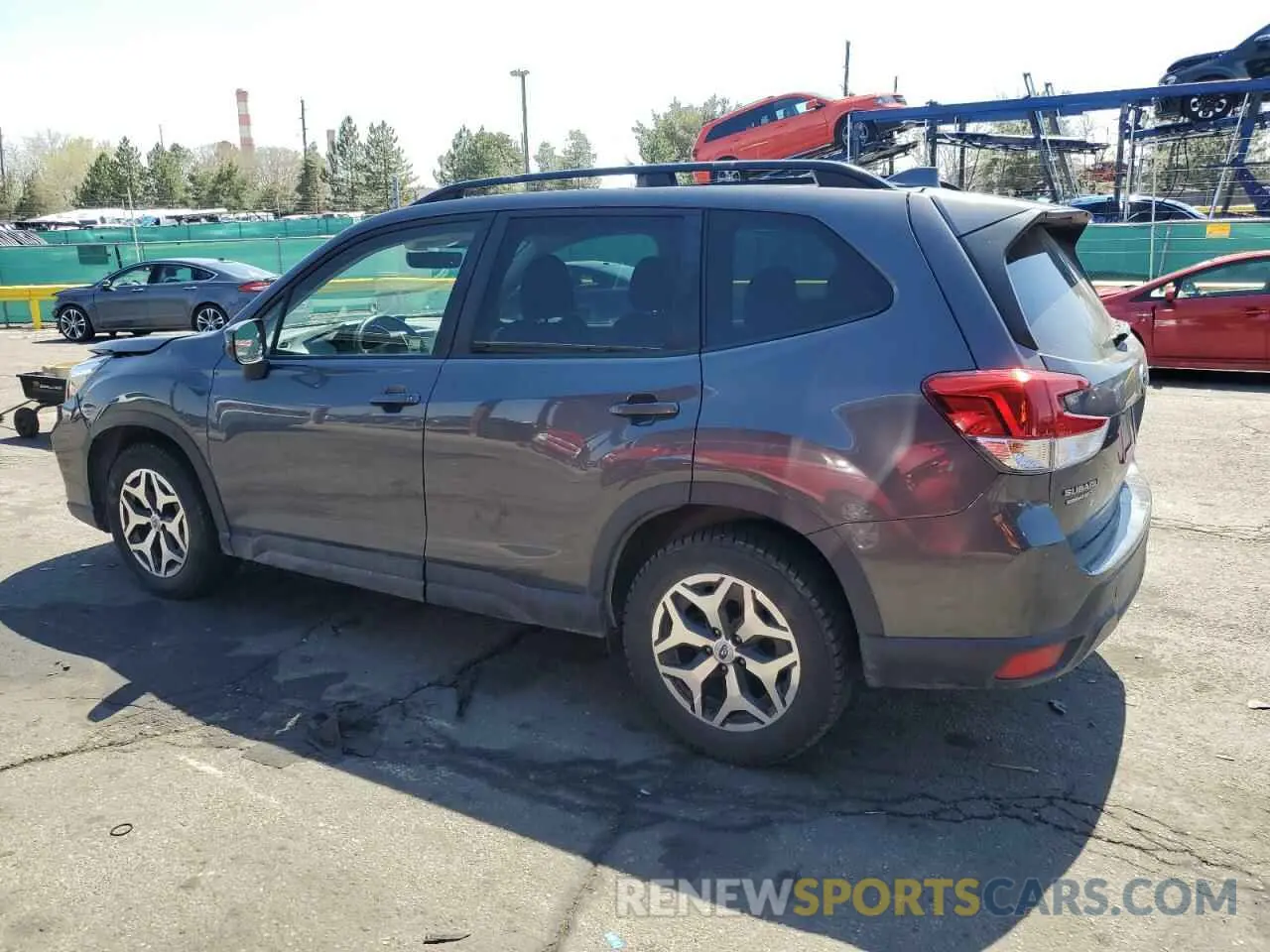 2 Фотография поврежденного автомобиля JF2SKAFC2MH416845 SUBARU FORESTER 2021