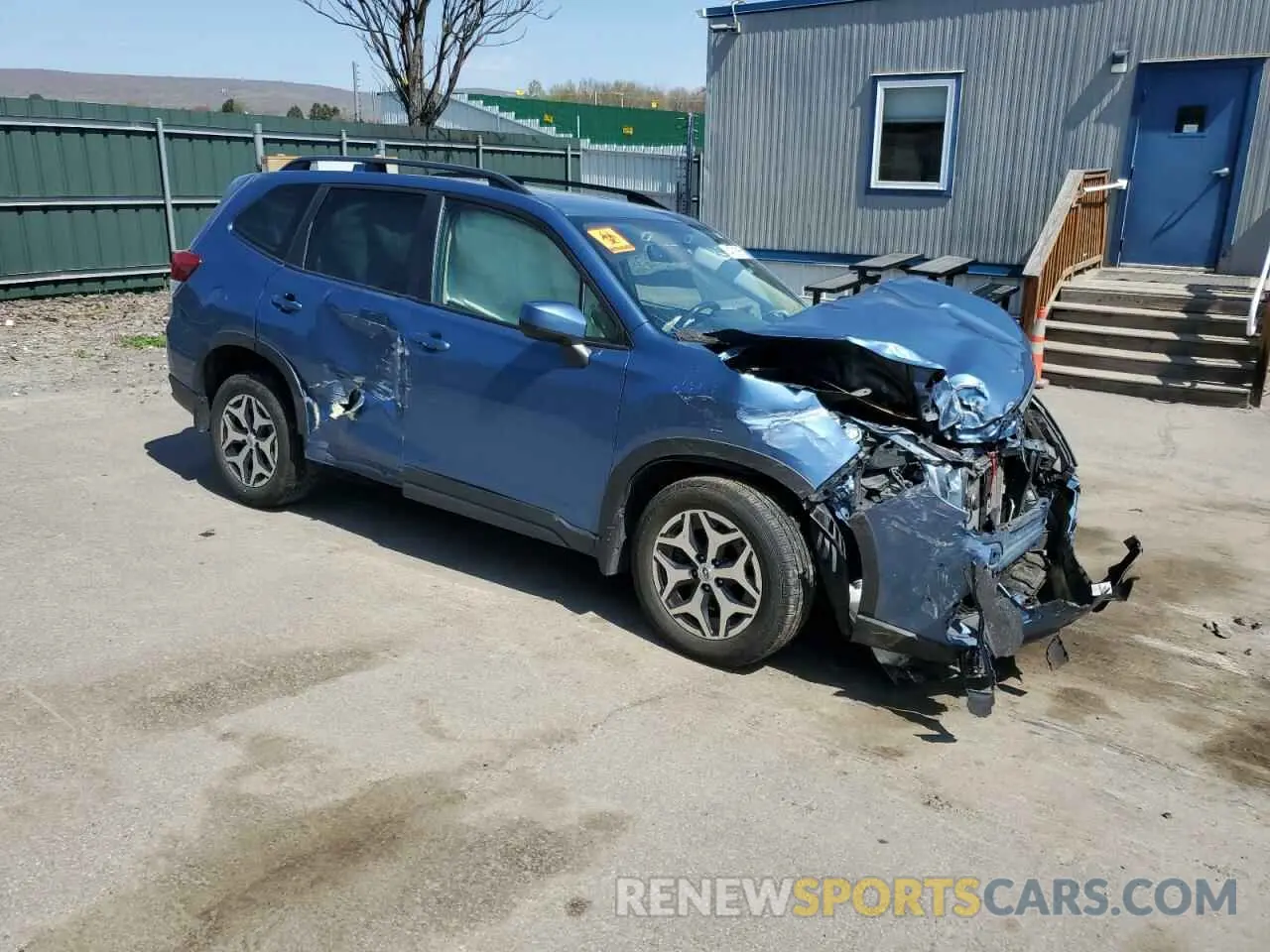 4 Фотография поврежденного автомобиля JF2SKAFC2MH481193 SUBARU FORESTER 2021