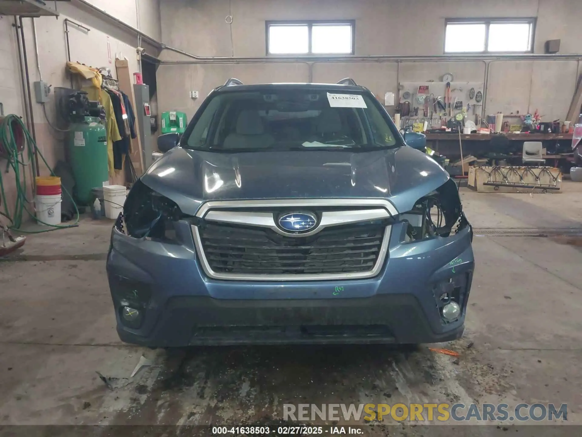 12 Photograph of a damaged car JF2SKAFC3MH536525 SUBARU FORESTER 2021