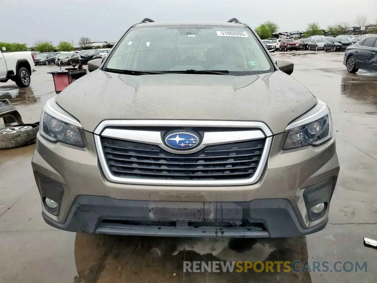 5 Photograph of a damaged car JF2SKAFC5MH485092 SUBARU FORESTER 2021