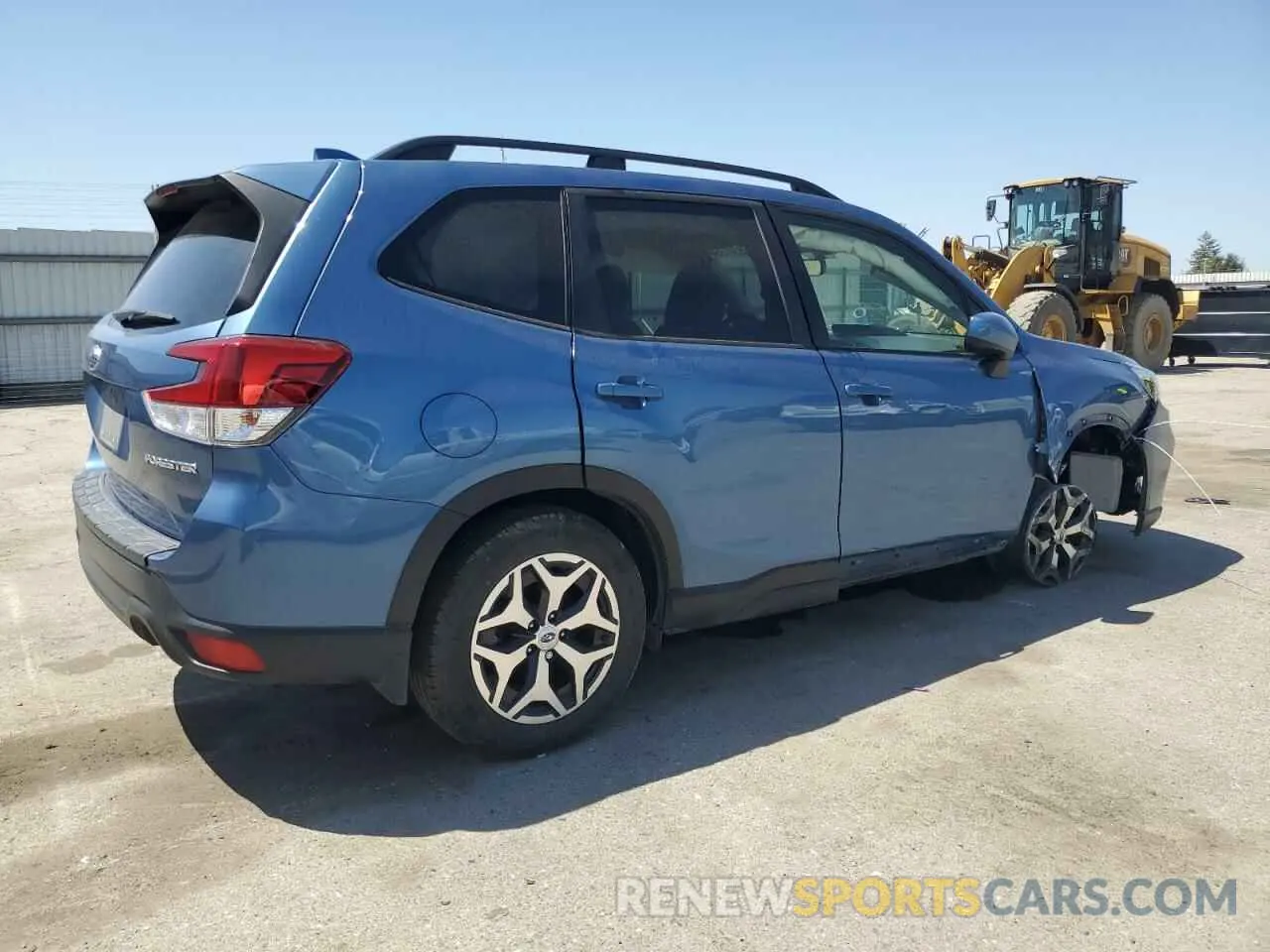 3 Photograph of a damaged car JF2SKAFC6MH405301 SUBARU FORESTER 2021
