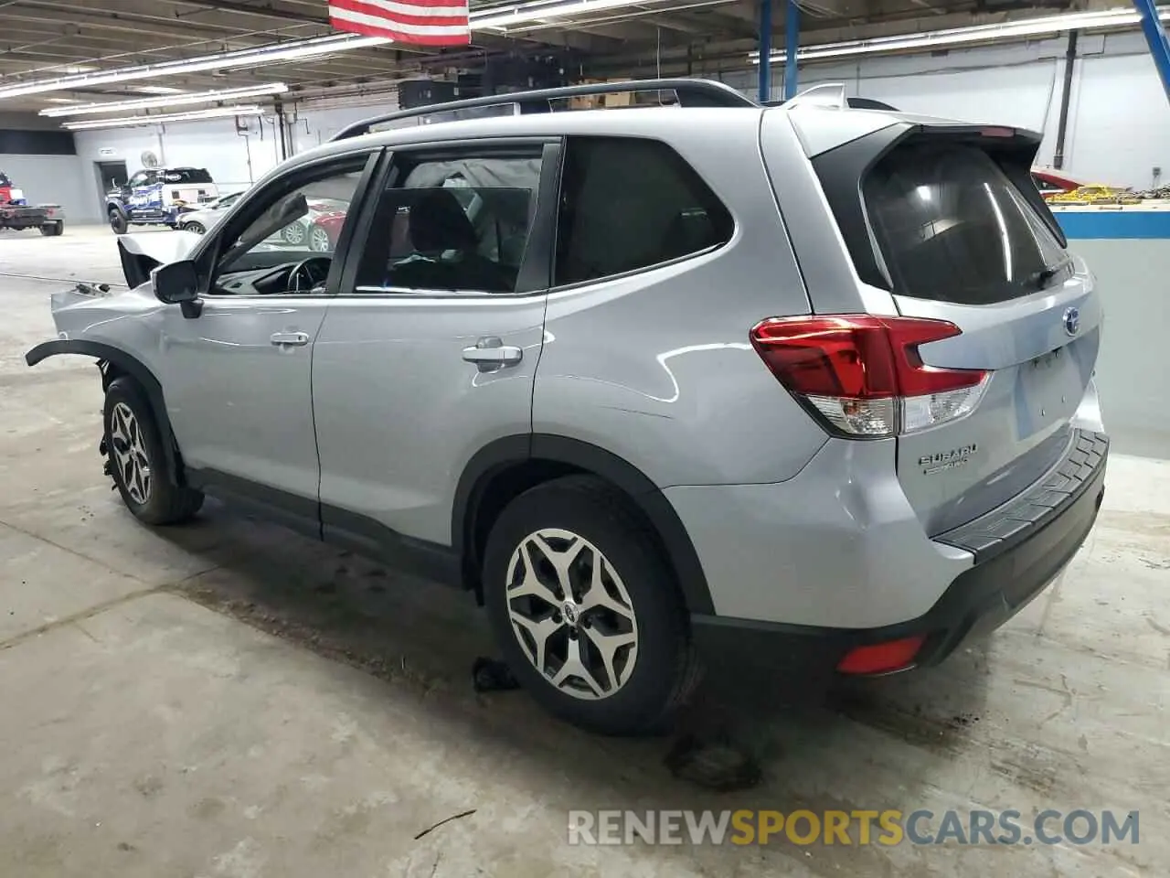 2 Фотография поврежденного автомобиля JF2SKAFC7MH477947 SUBARU FORESTER 2021