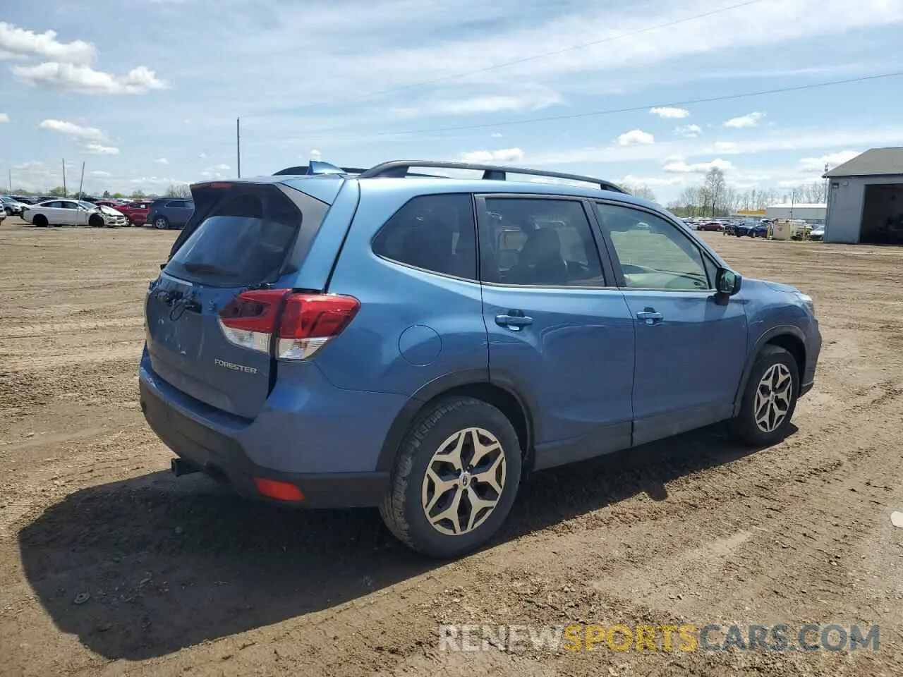 3 Photograph of a damaged car JF2SKAFC8MH571125 SUBARU FORESTER 2021