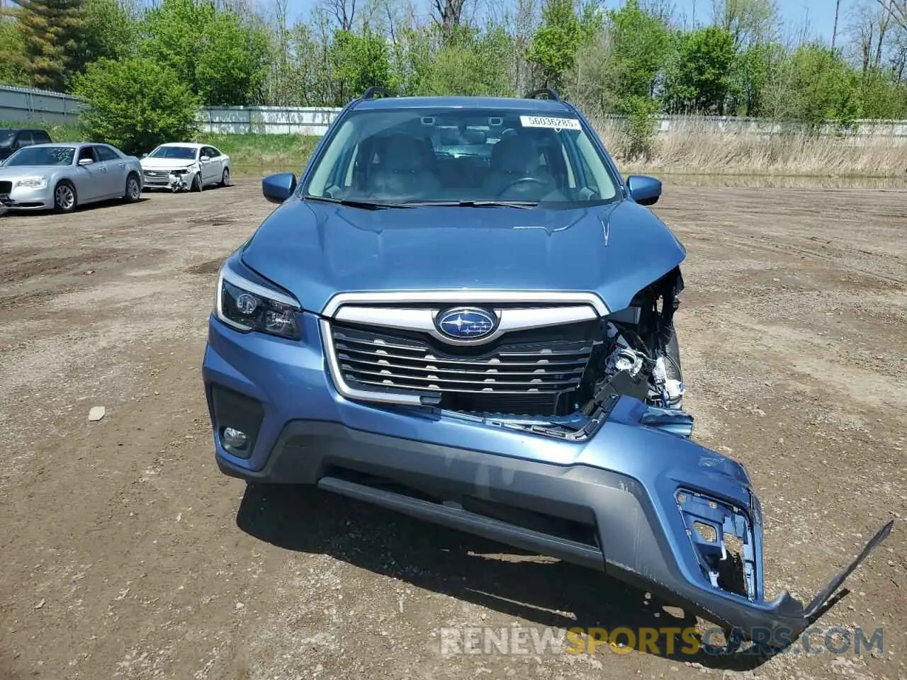 5 Photograph of a damaged car JF2SKAFC8MH571125 SUBARU FORESTER 2021