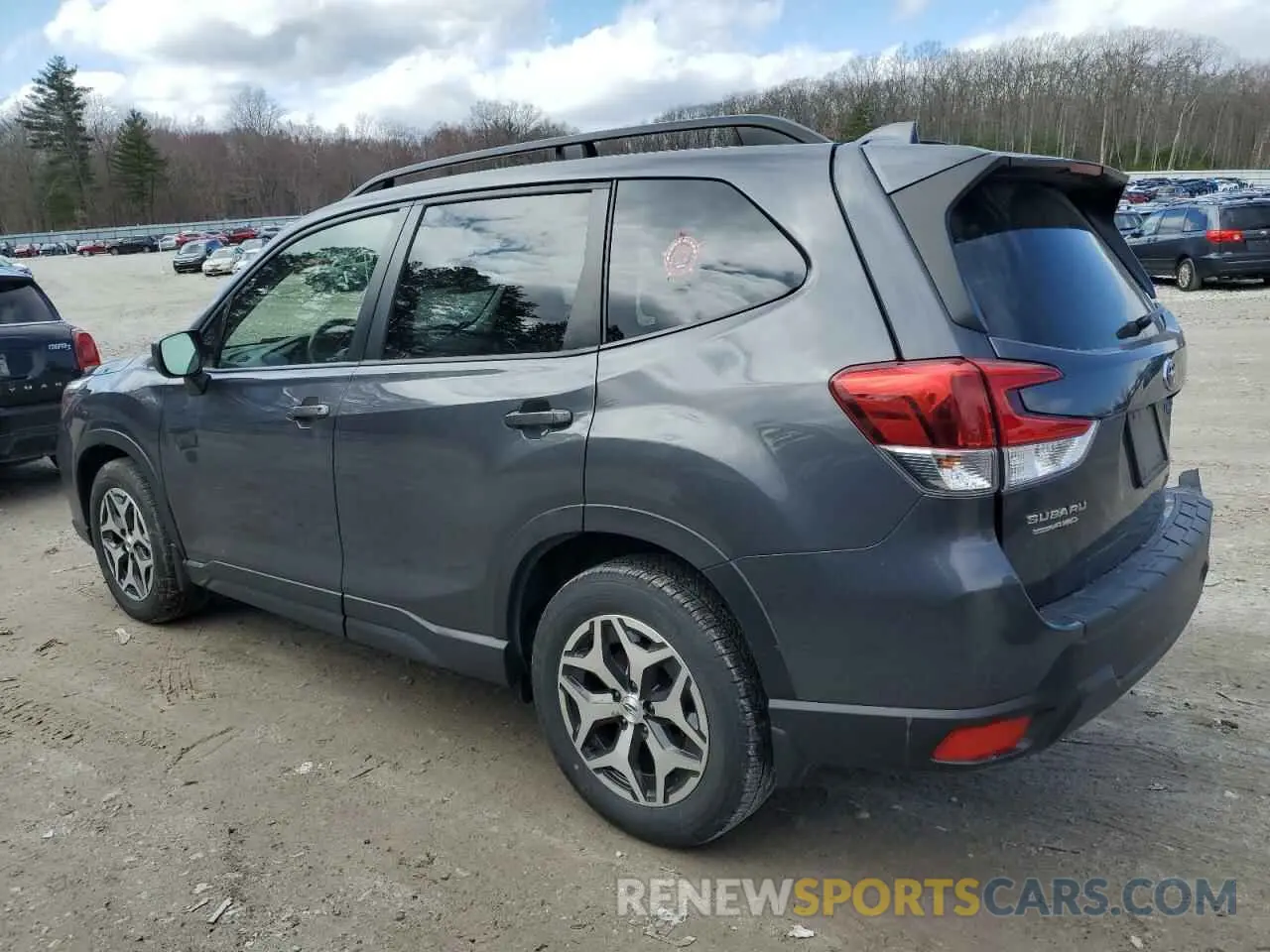 2 Photograph of a damaged car JF2SKAFCXMH486318 SUBARU FORESTER 2021