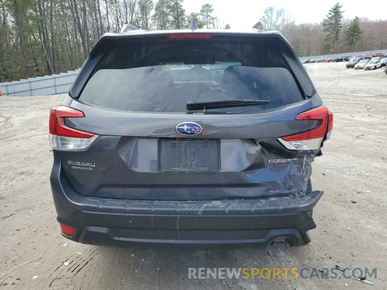 6 Photograph of a damaged car JF2SKAFCXMH486318 SUBARU FORESTER 2021