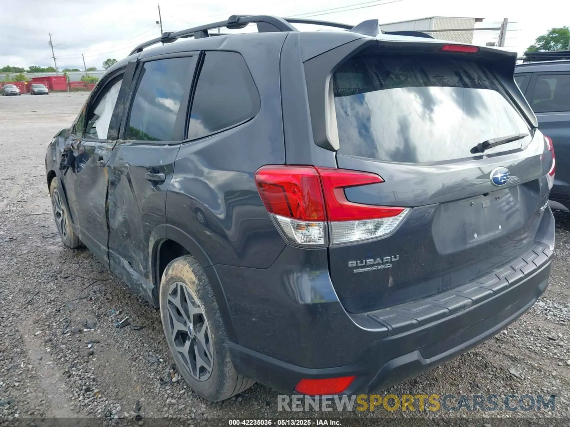 3 Photograph of a damaged car JF2SKAFCXMH529636 SUBARU FORESTER 2021