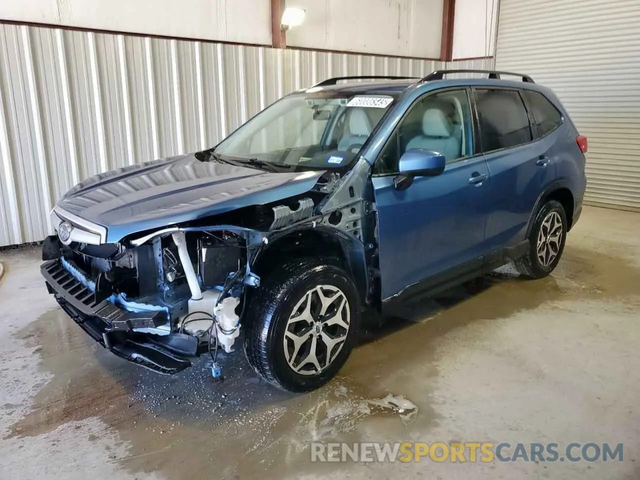1 Photograph of a damaged car JF2SKAJC0MH411621 SUBARU FORESTER 2021