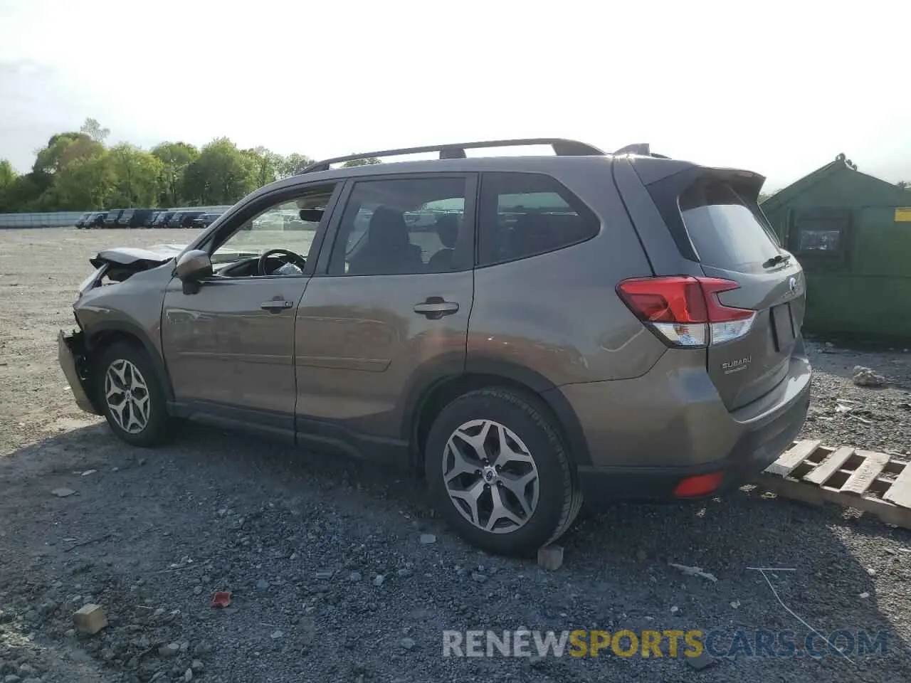 2 Photograph of a damaged car JF2SKAJC0MH451794 SUBARU FORESTER 2021