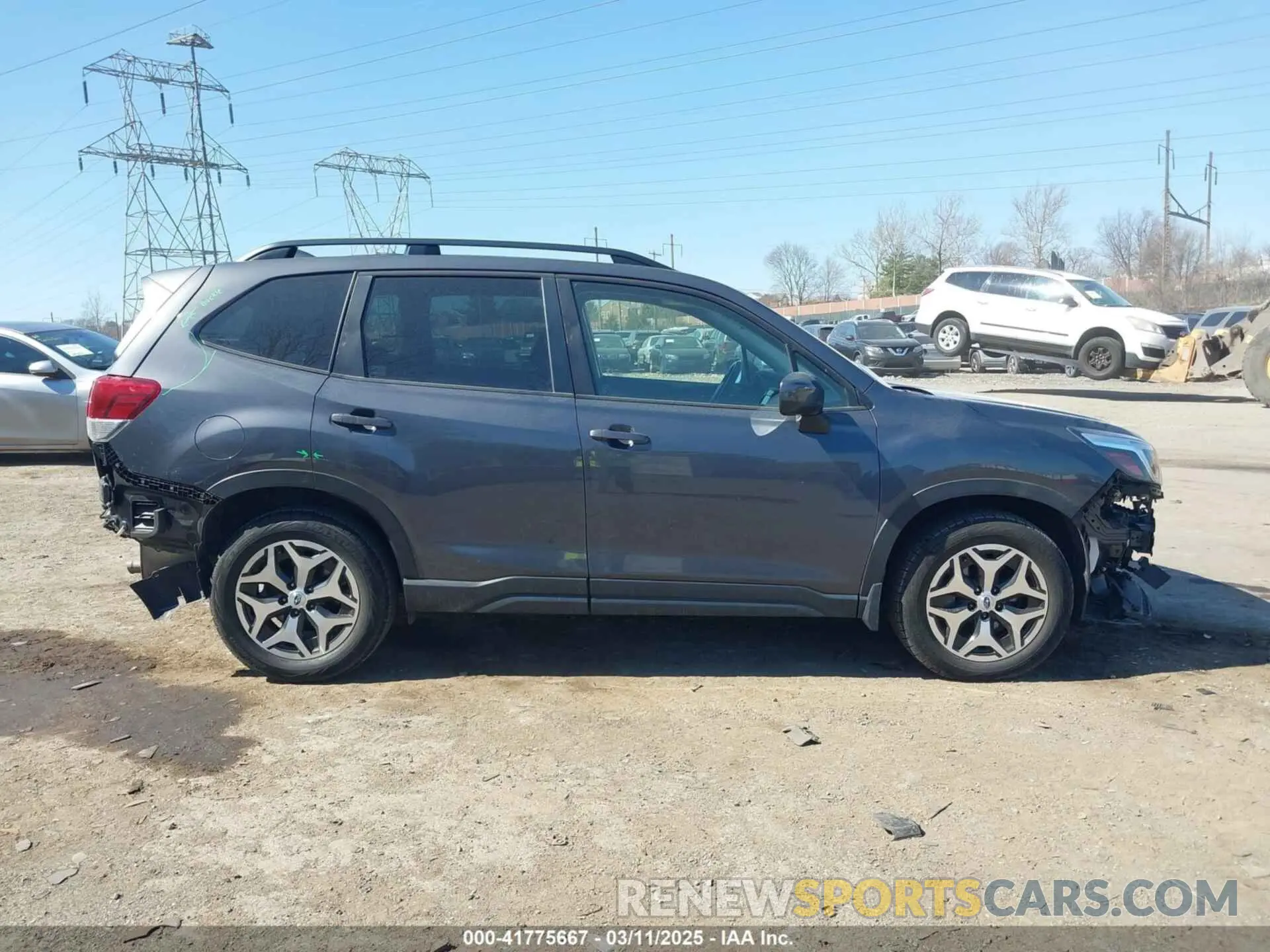 14 Photograph of a damaged car JF2SKAJC1MH456454 SUBARU FORESTER 2021