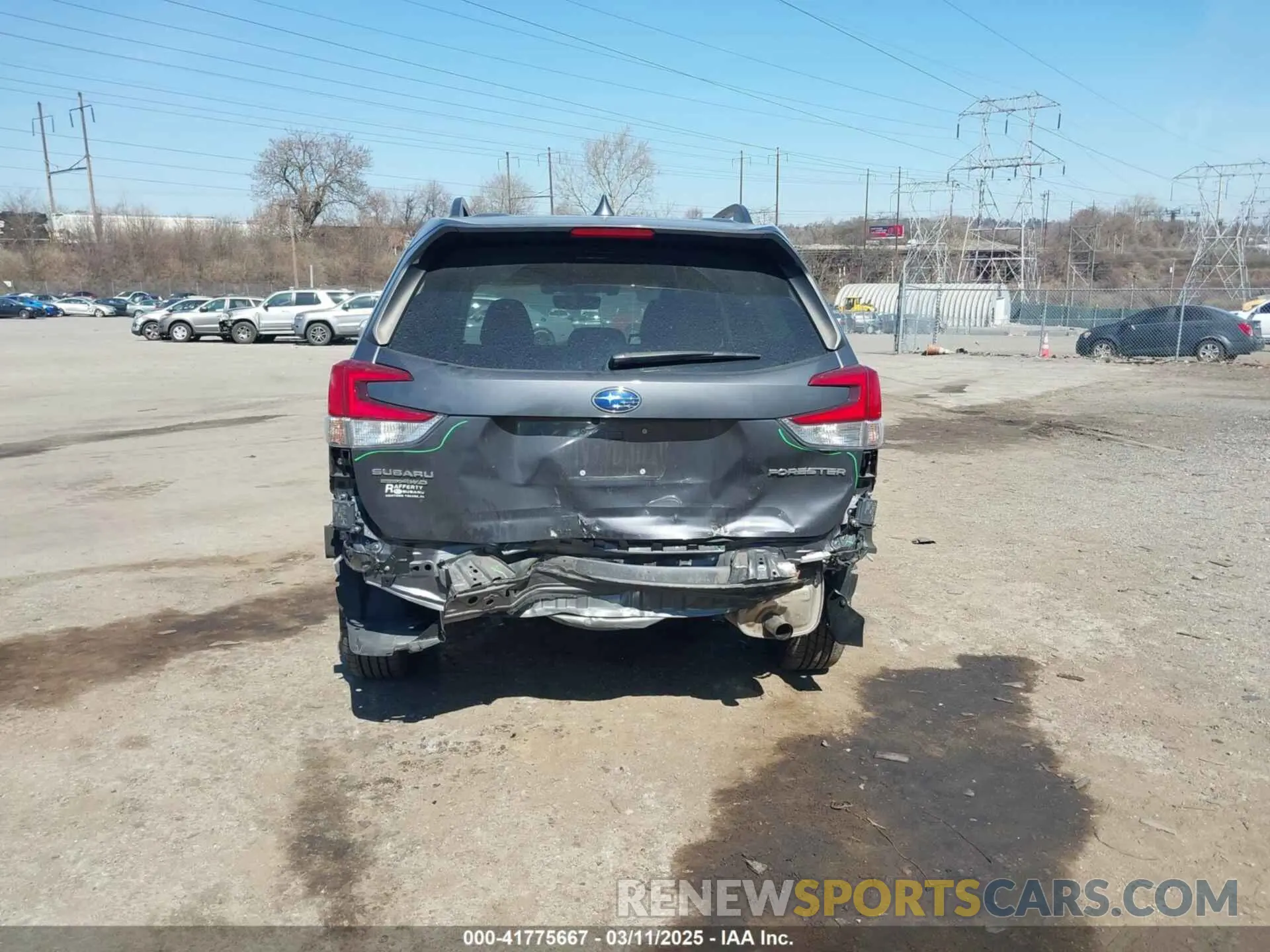 17 Photograph of a damaged car JF2SKAJC1MH456454 SUBARU FORESTER 2021