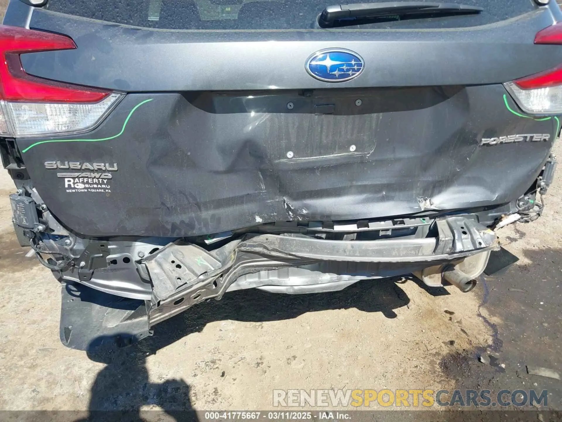 19 Photograph of a damaged car JF2SKAJC1MH456454 SUBARU FORESTER 2021