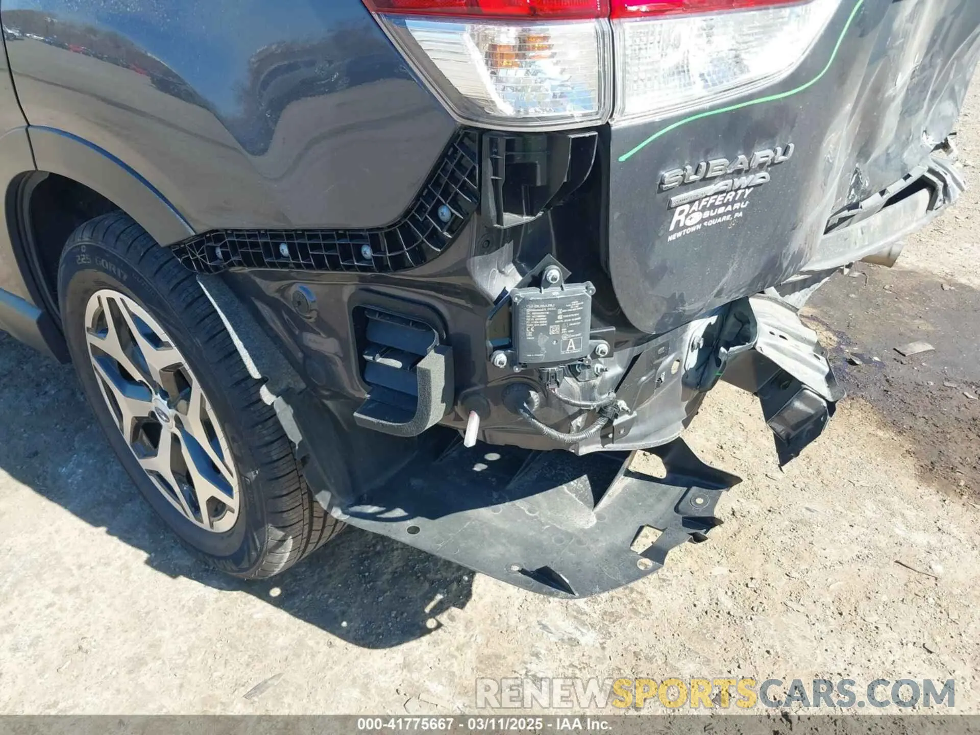 20 Photograph of a damaged car JF2SKAJC1MH456454 SUBARU FORESTER 2021