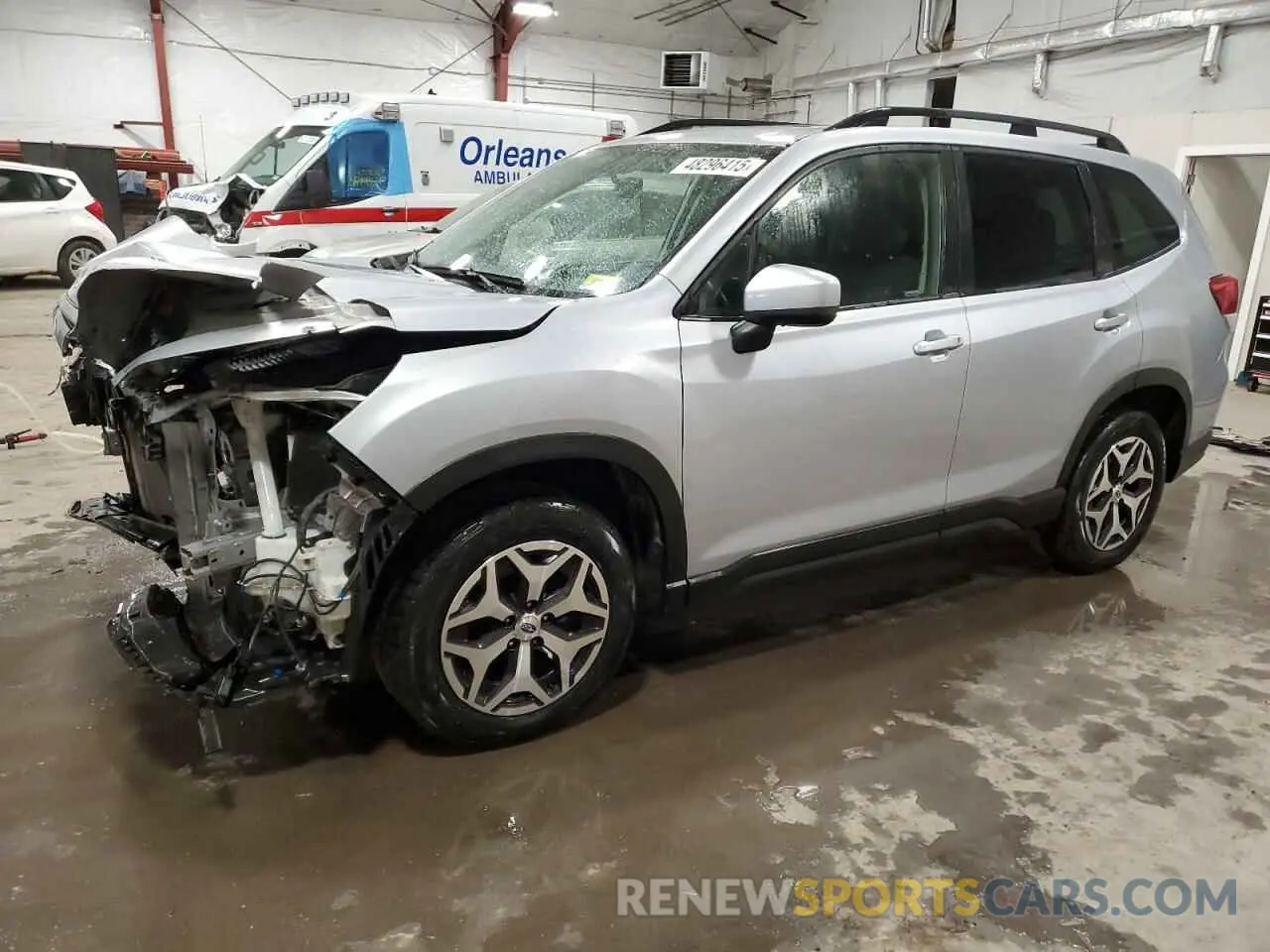 1 Photograph of a damaged car JF2SKAJC1MH457085 SUBARU FORESTER 2021