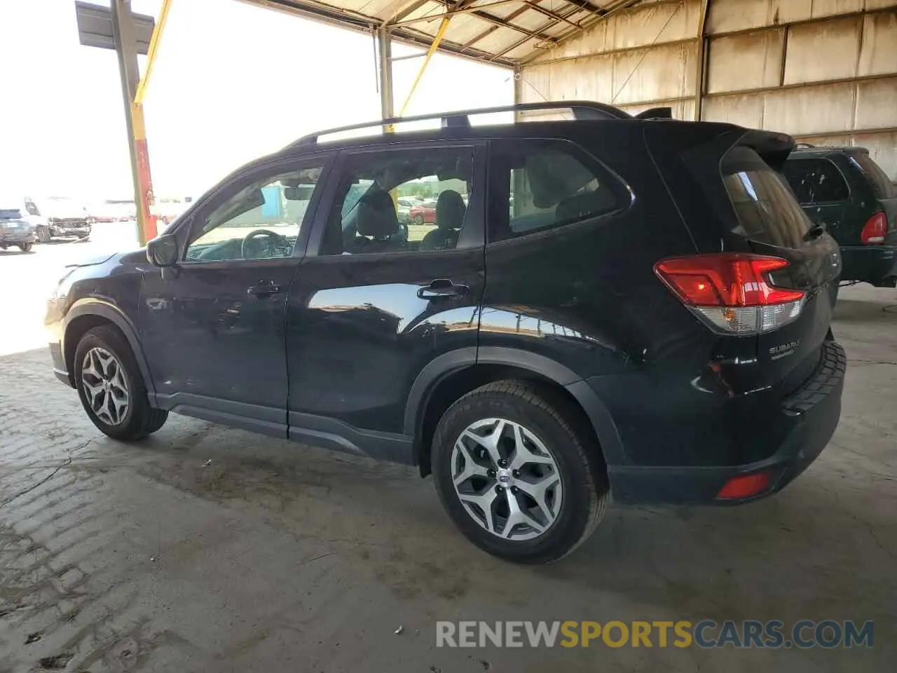 2 Photograph of a damaged car JF2SKAJC2MH485753 SUBARU FORESTER 2021