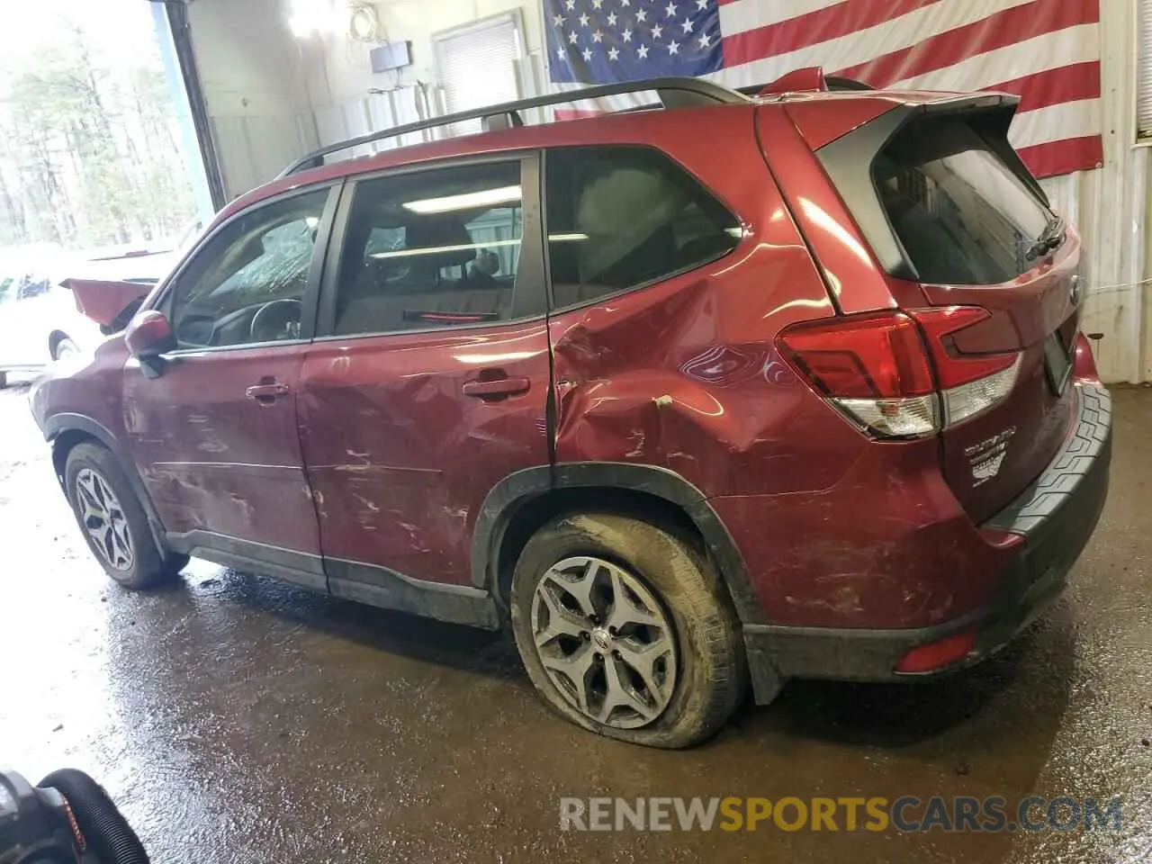2 Photograph of a damaged car JF2SKAJC2MH488734 SUBARU FORESTER 2021