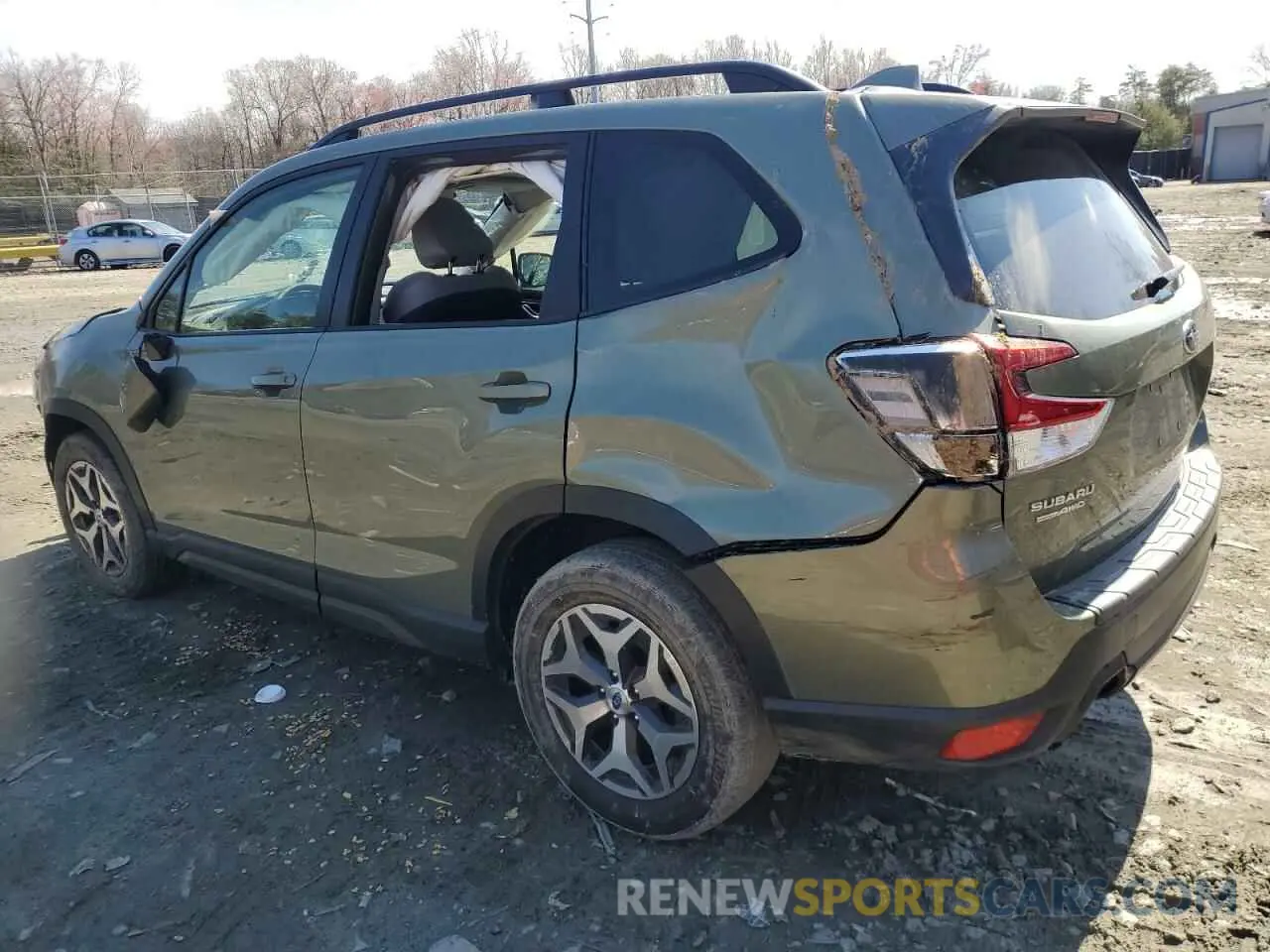 2 Photograph of a damaged car JF2SKAJC2MH495845 SUBARU FORESTER 2021