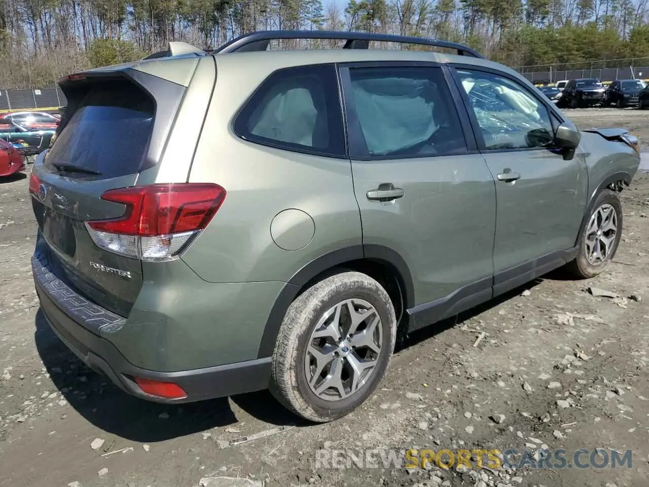 3 Photograph of a damaged car JF2SKAJC2MH495845 SUBARU FORESTER 2021