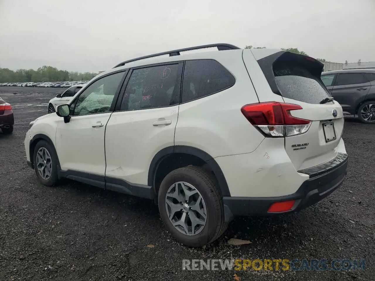 2 Фотография поврежденного автомобиля JF2SKAJC3MH591130 SUBARU FORESTER 2021