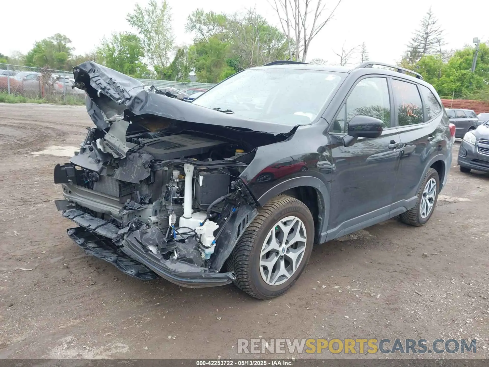 2 Фотография поврежденного автомобиля JF2SKAJC4MH469652 SUBARU FORESTER 2021