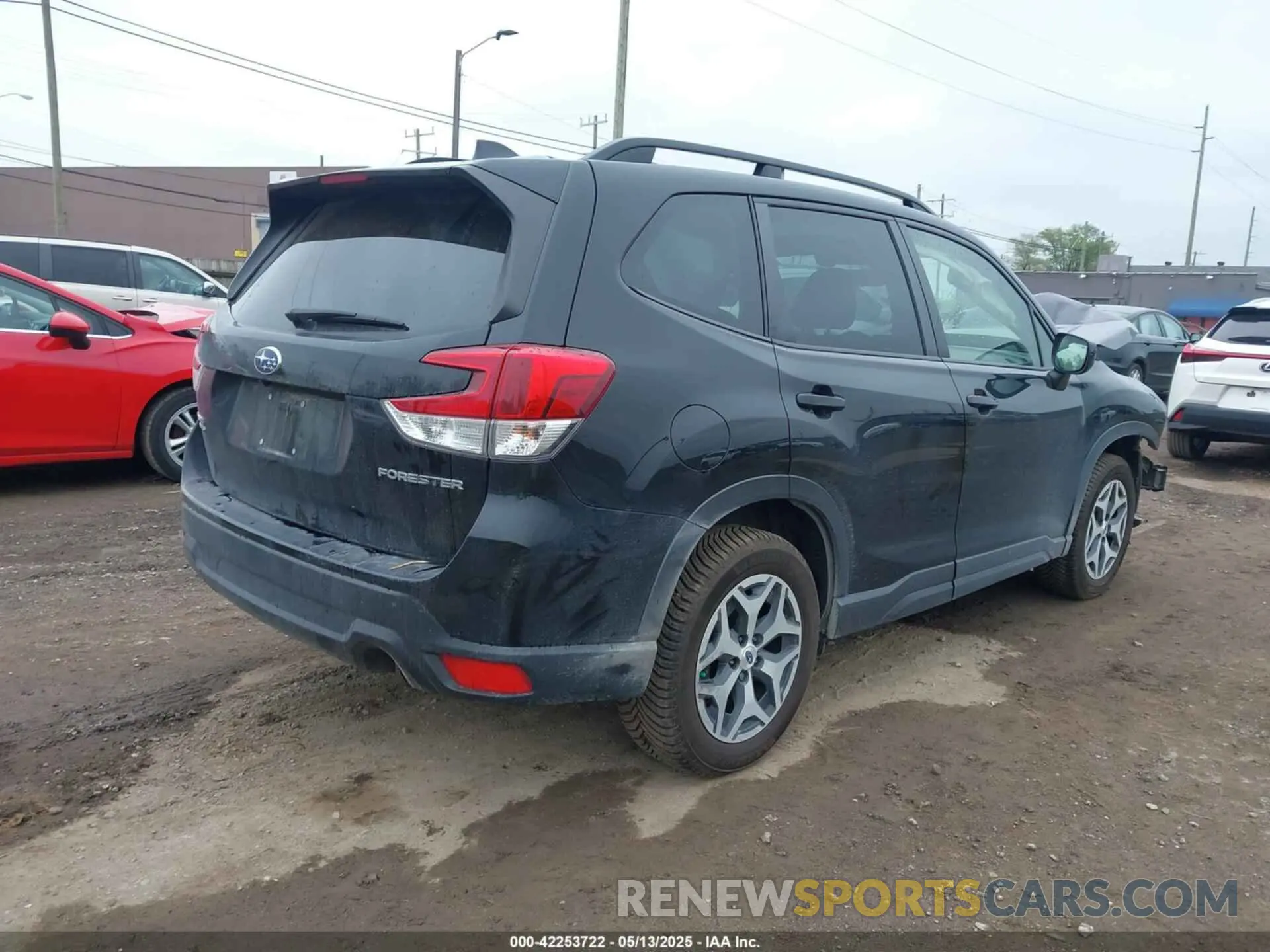 4 Фотография поврежденного автомобиля JF2SKAJC4MH469652 SUBARU FORESTER 2021