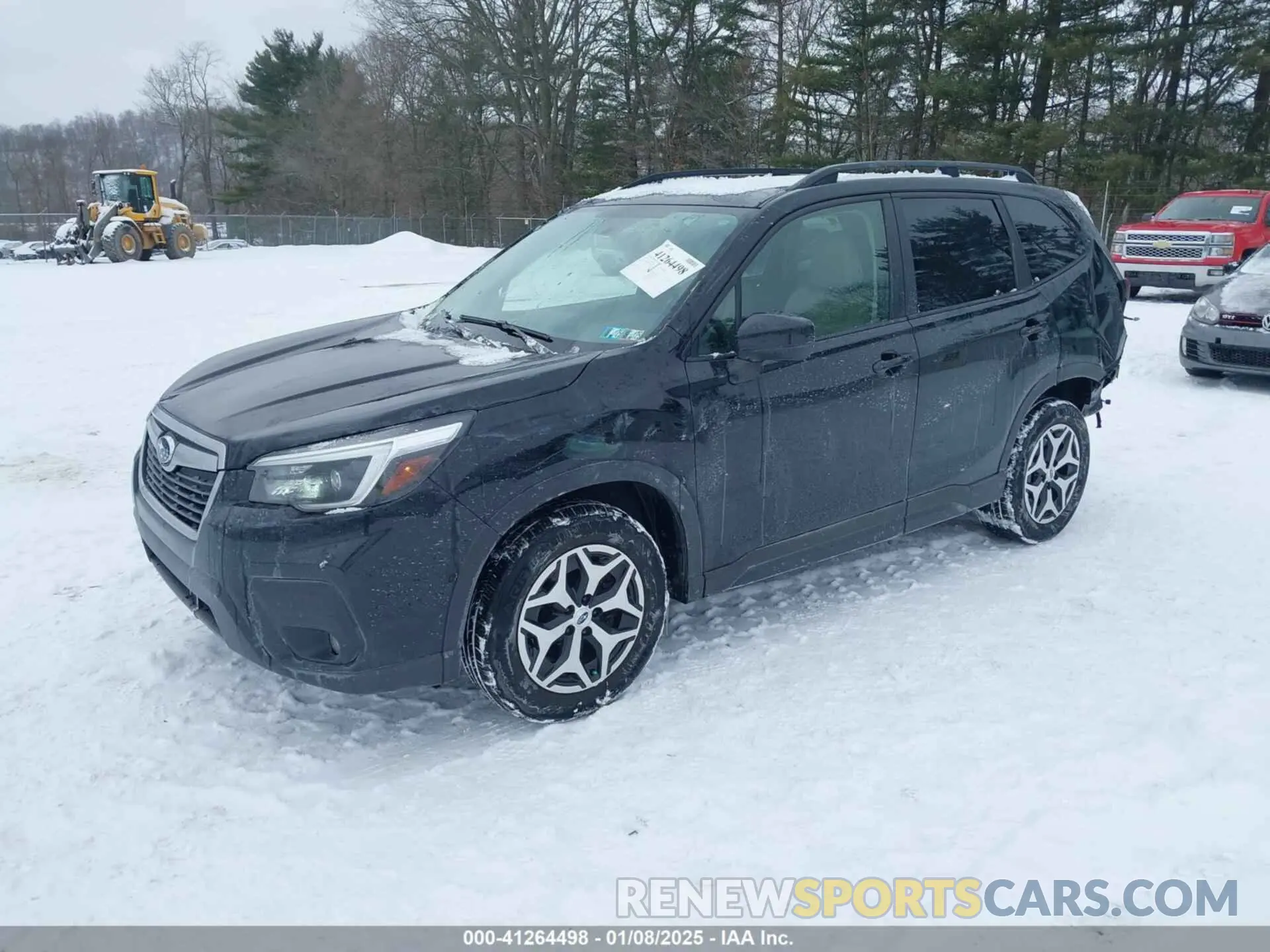 2 Photograph of a damaged car JF2SKAJC5MH510158 SUBARU FORESTER 2021