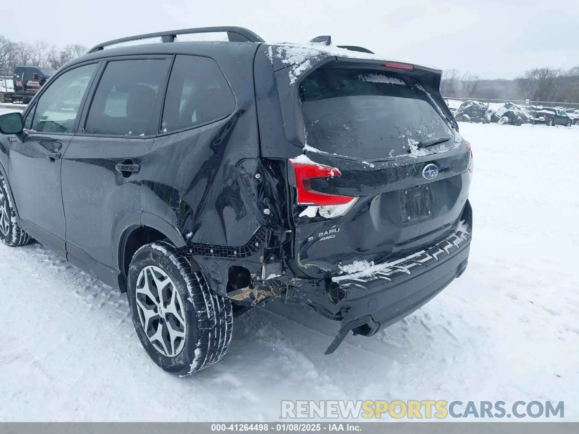 6 Photograph of a damaged car JF2SKAJC5MH510158 SUBARU FORESTER 2021
