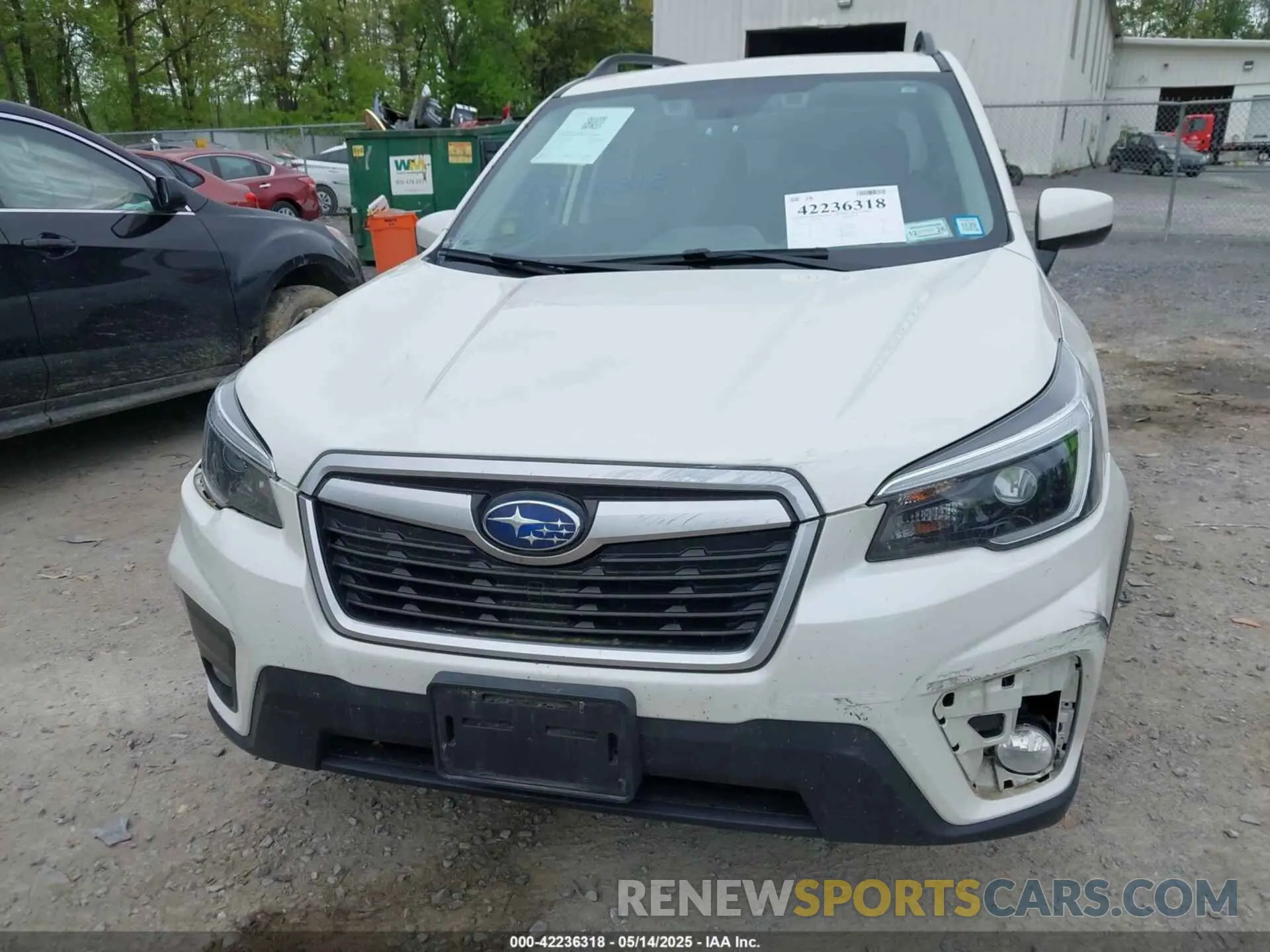 17 Photograph of a damaged car JF2SKAJC6MH421831 SUBARU FORESTER 2021