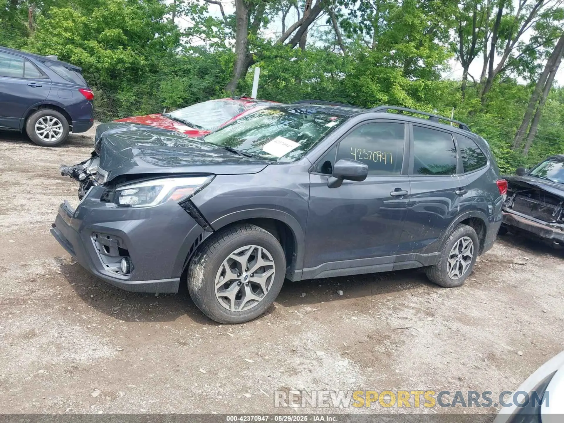 14 Фотография поврежденного автомобиля JF2SKAJC6MH469541 SUBARU FORESTER 2021