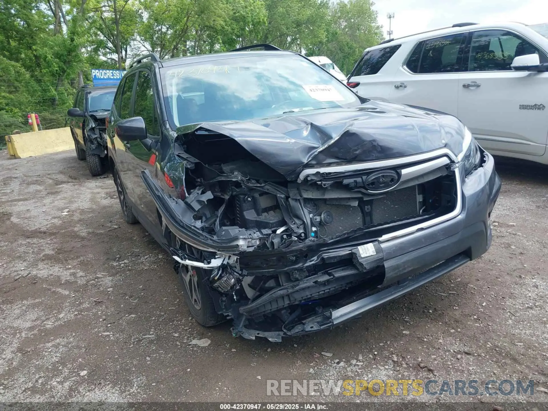 6 Фотография поврежденного автомобиля JF2SKAJC6MH469541 SUBARU FORESTER 2021