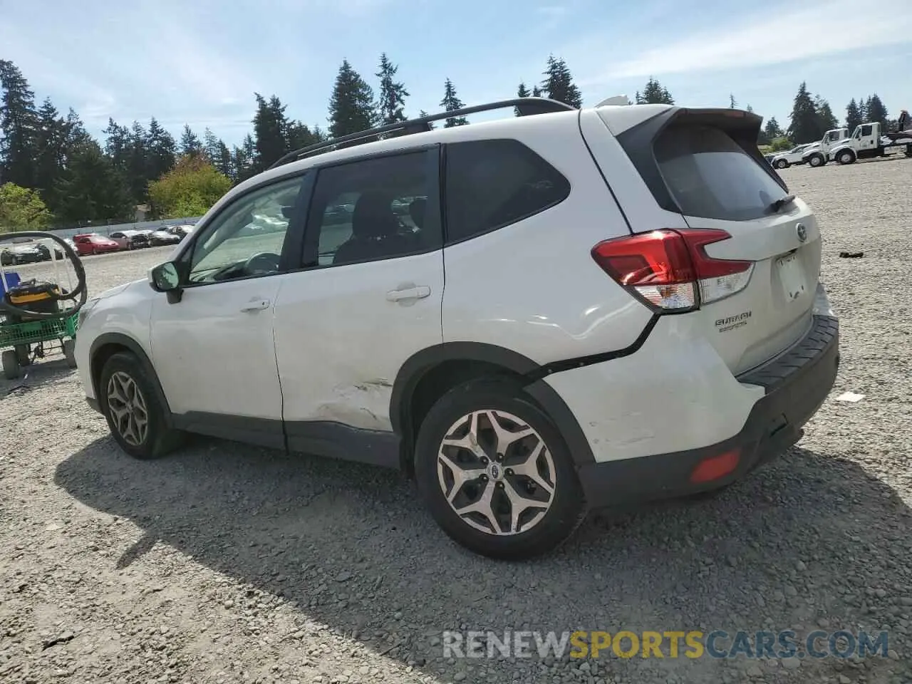 2 Photograph of a damaged car JF2SKAJC6MH541743 SUBARU FORESTER 2021