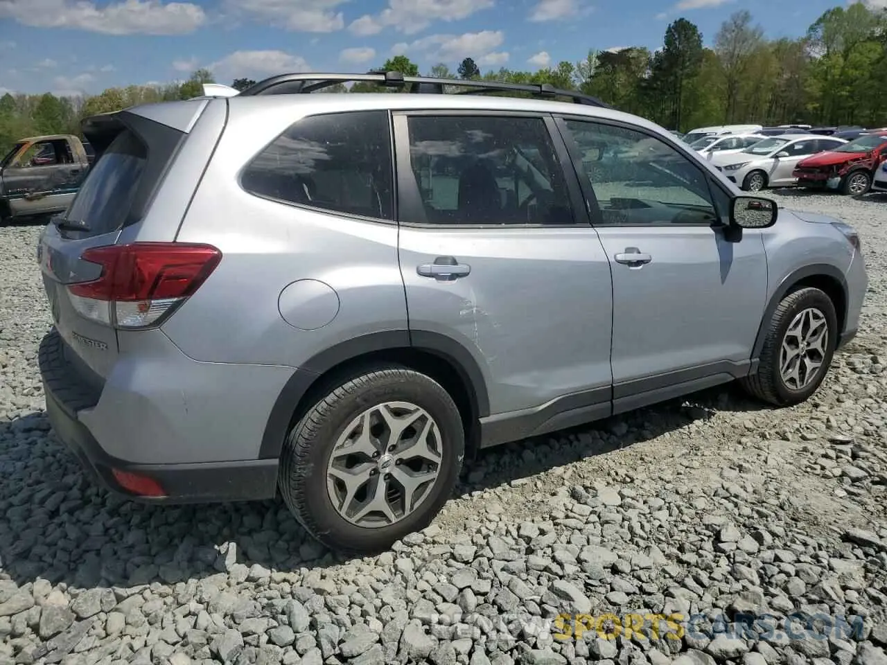 3 Photograph of a damaged car JF2SKAJC7MH492892 SUBARU FORESTER 2021