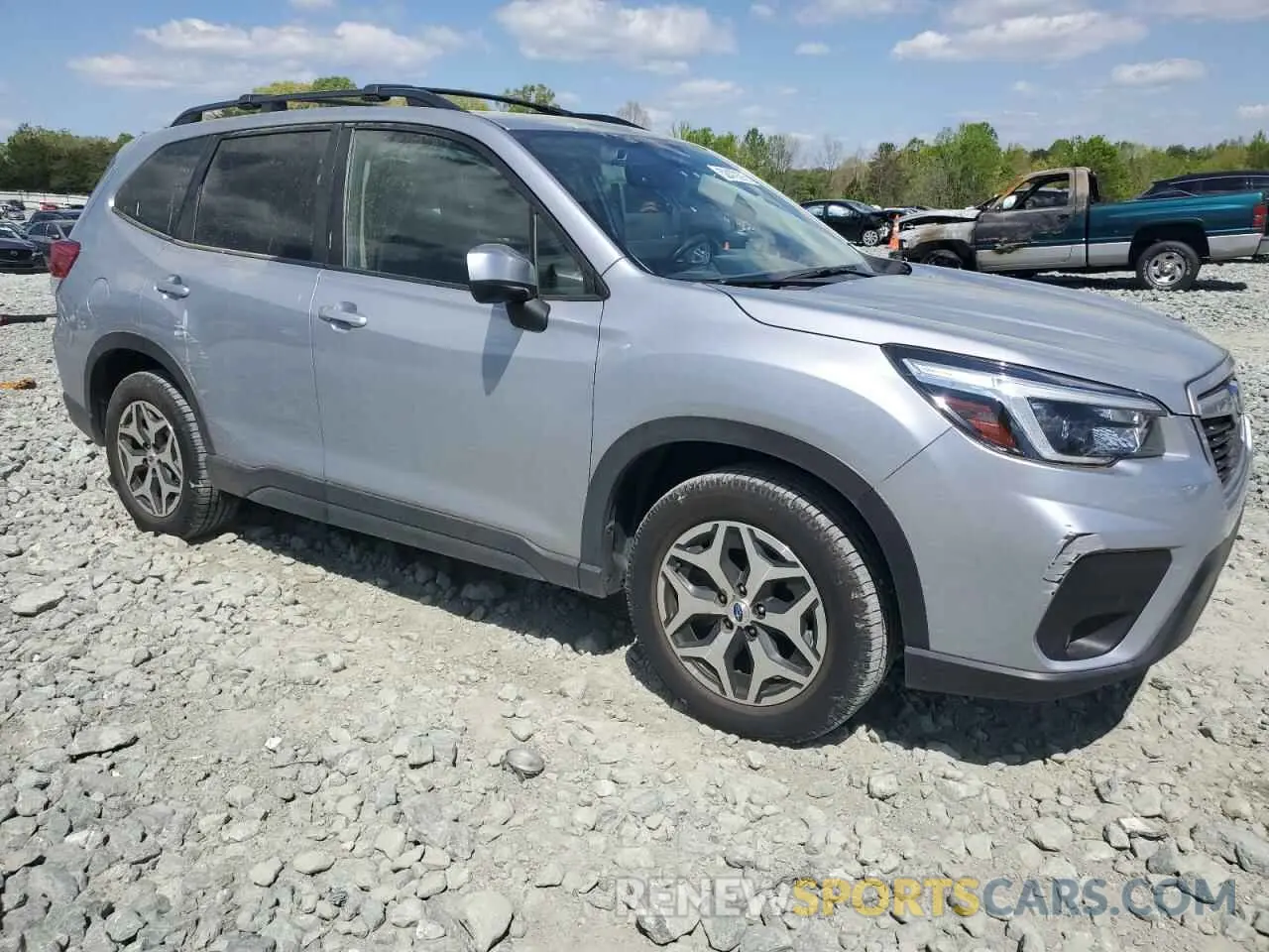4 Photograph of a damaged car JF2SKAJC7MH492892 SUBARU FORESTER 2021