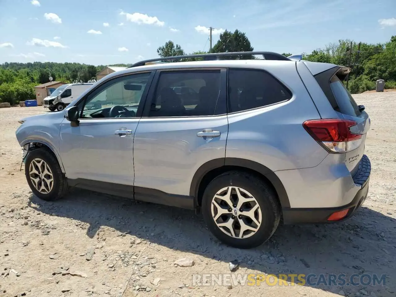 2 Photograph of a damaged car JF2SKAJC7MH522523 SUBARU FORESTER 2021